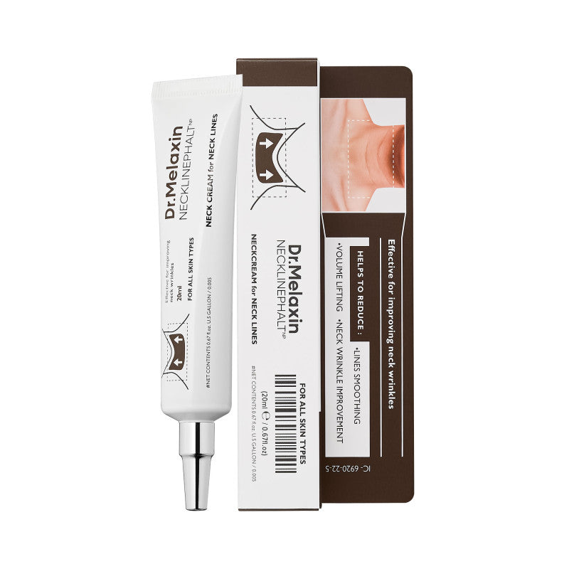 DR.MELAXIN NECKLINEPHALT LINE Straffende Halscreme 20ml