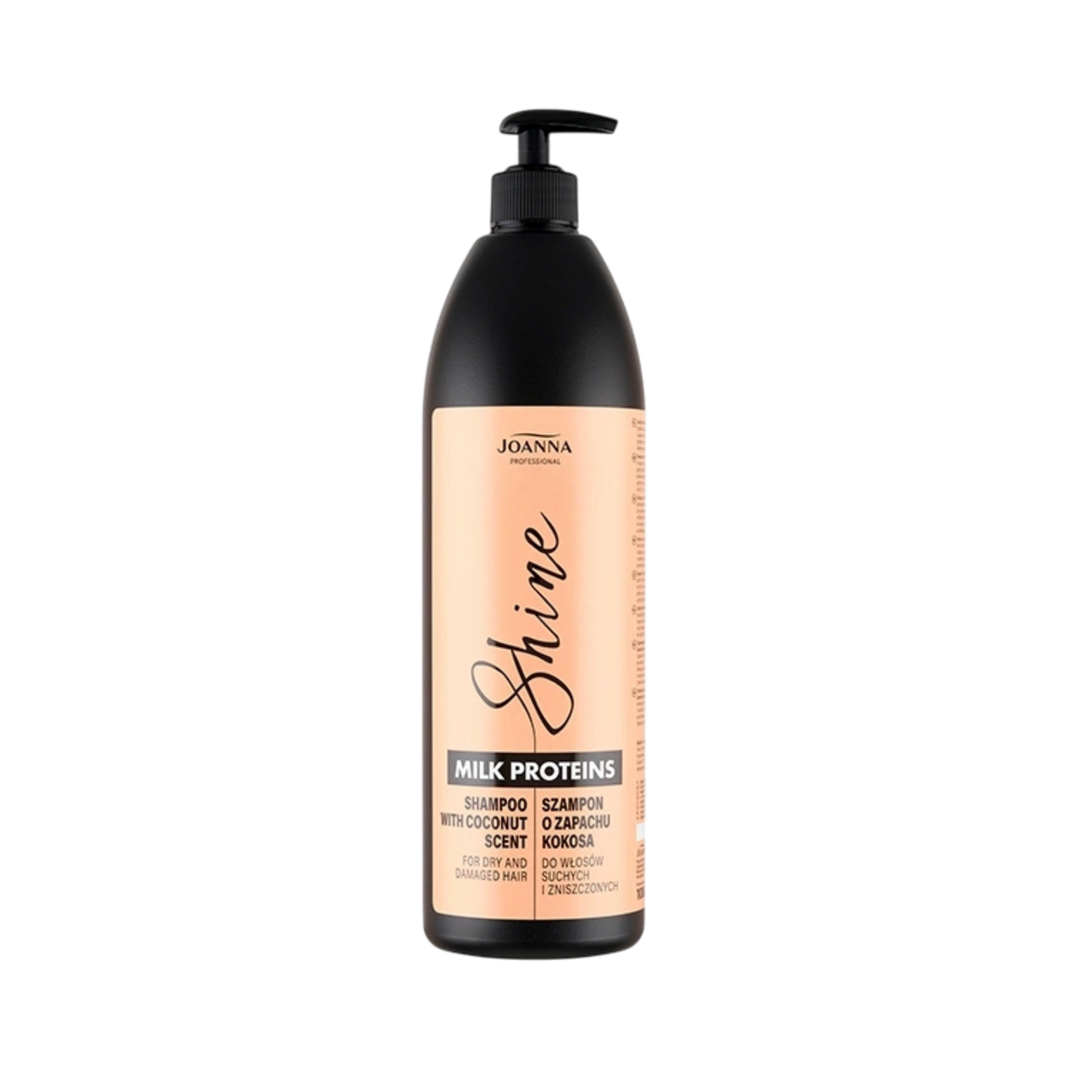 JOANNA PROFESSIONAL HAIRDRESSING SHAMPOO Kokosshampoo für beschädigtes Haar 1L