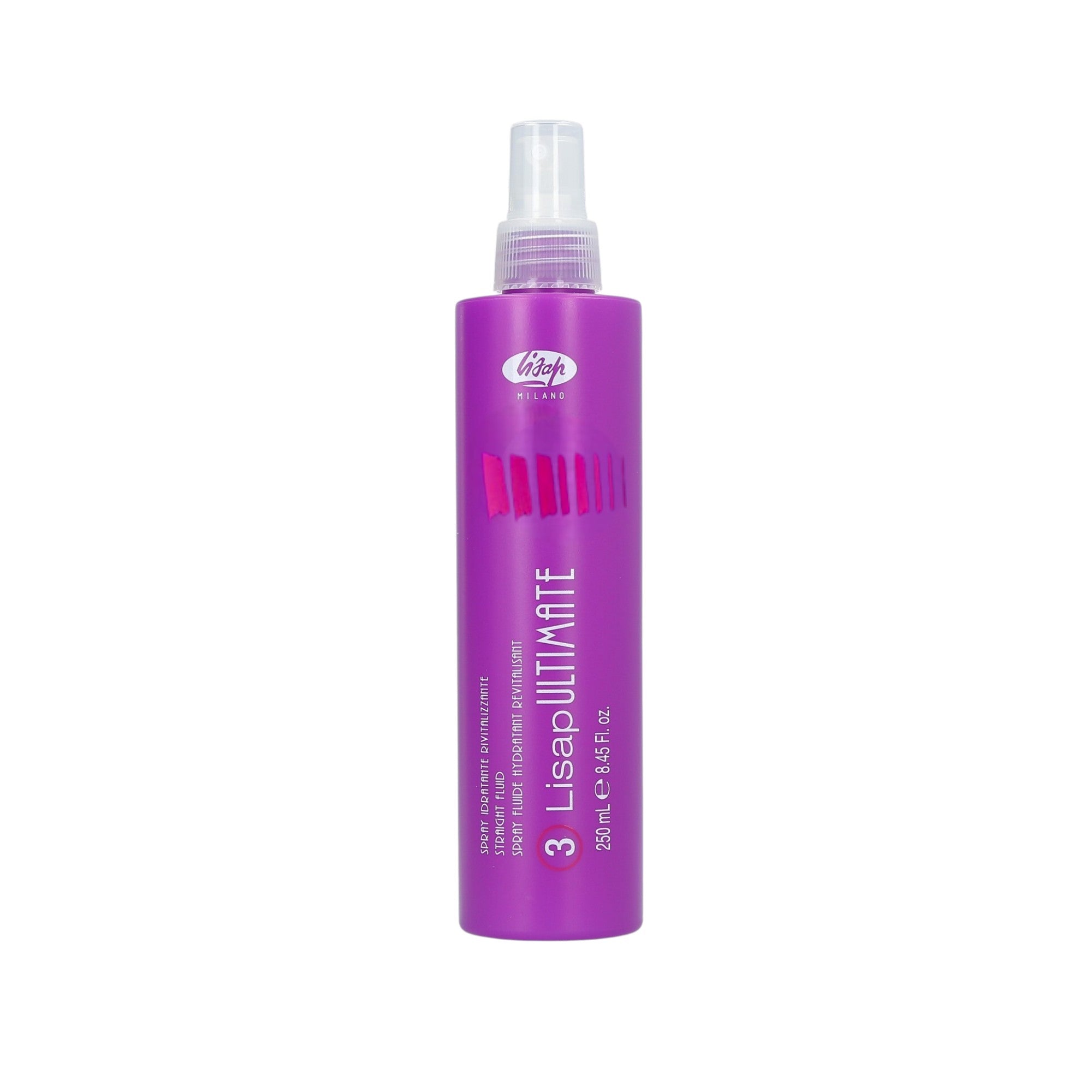 LISAP ULTIMATE 3 Straight Fluid Thermoschützendes Haarglättungsspray 250 ml