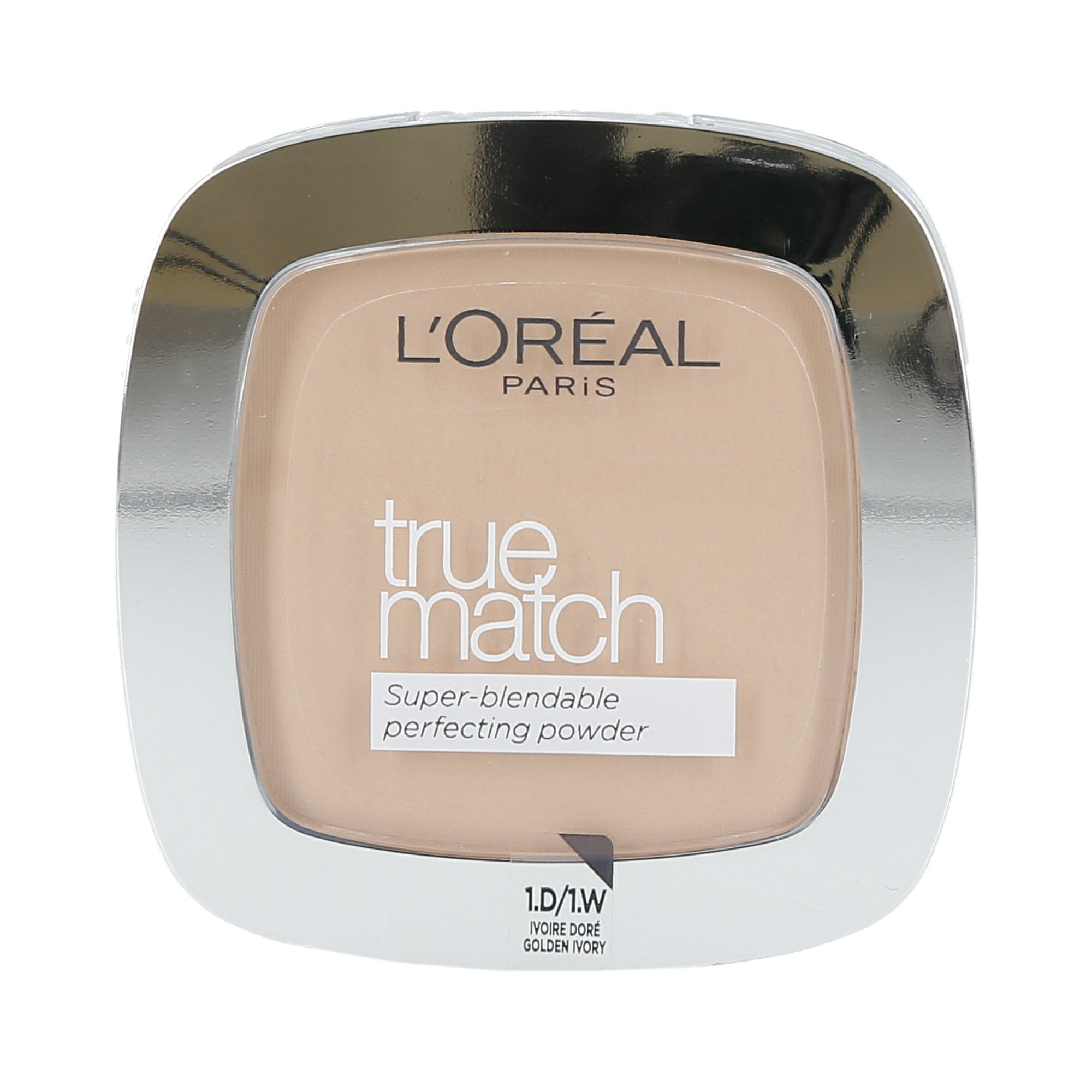 L’OREAL PARIS TRUE MATCH Gepresster Puder für Gesicht D1-W1 Golden Ivory 