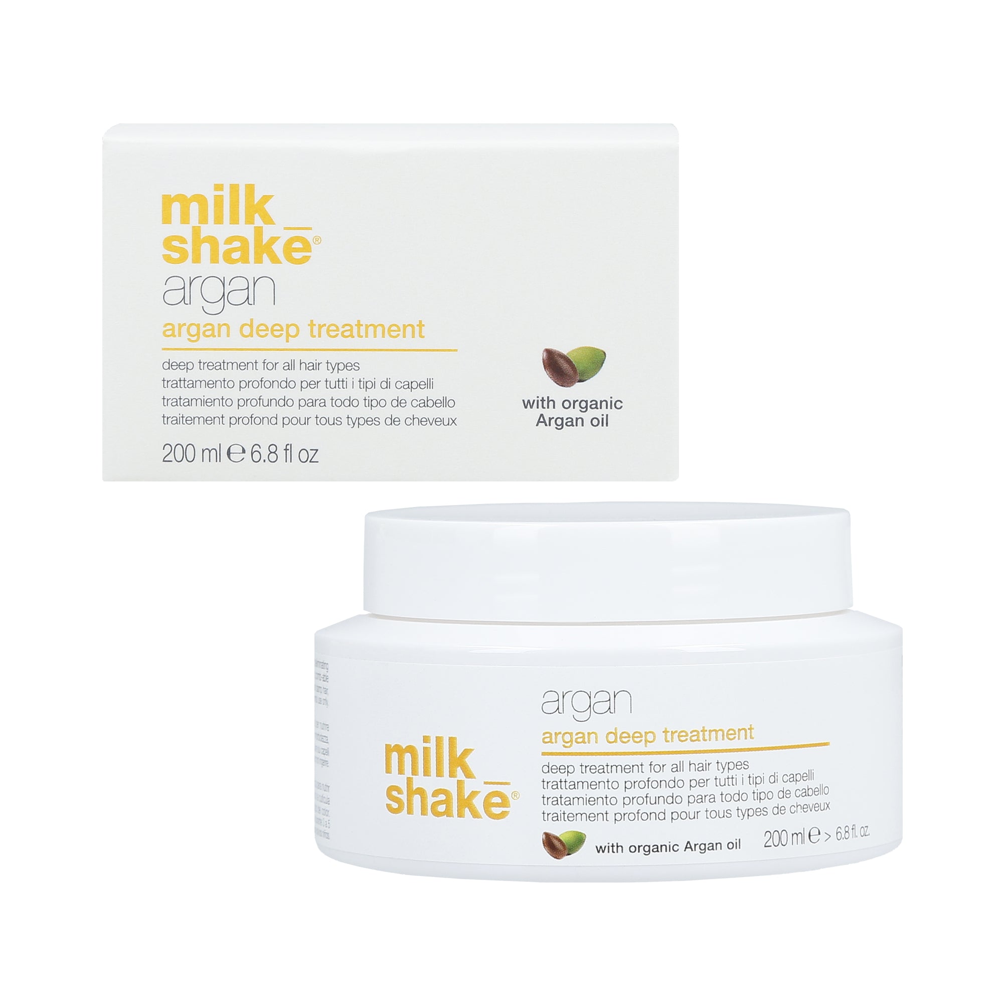 MILK SHAKE ARGAN DEEP TREATMENT Maske für alle Haartypen mit Arganöl 200ml