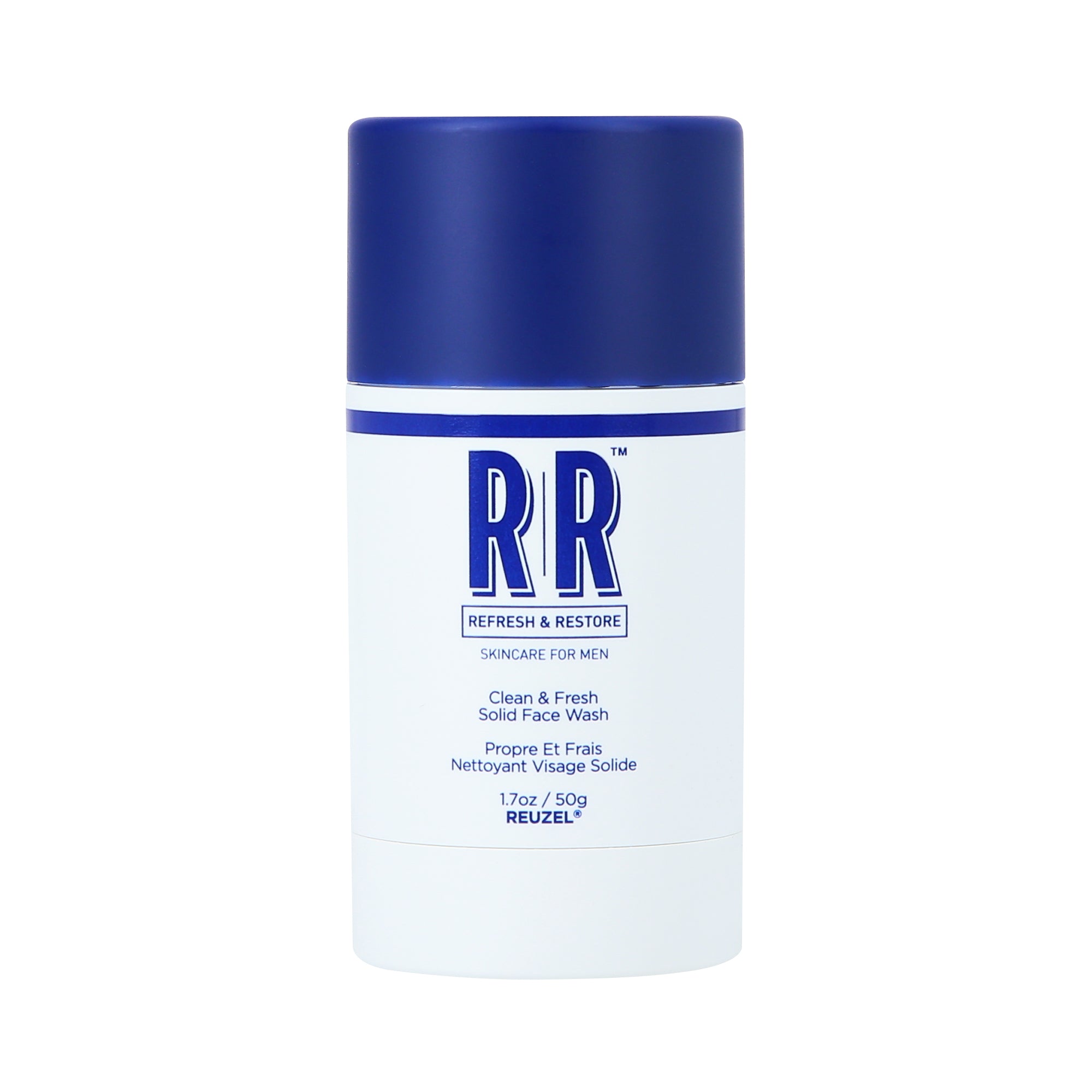 REUZEL R&R CLEAN&FRESH STICK NETTOYANT SOLIDE POUR LE VISAGE 50 g