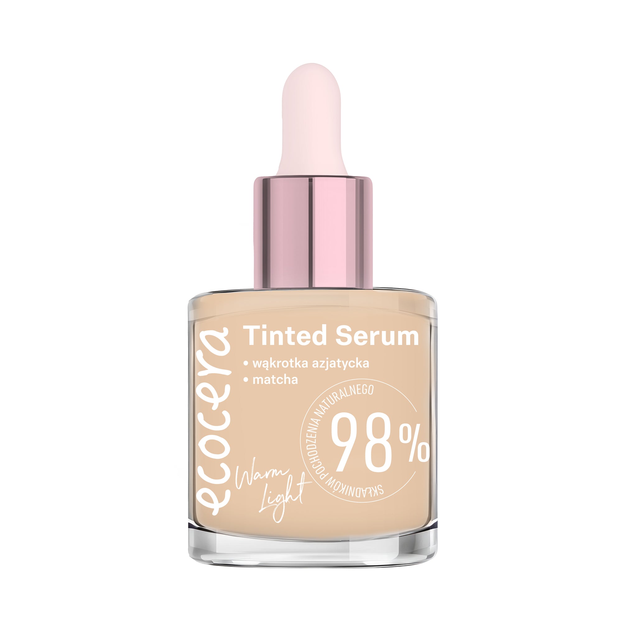ECOCERA TINTED SERUM Koloryzujące serum w podkładzie Warm Light 30 ml