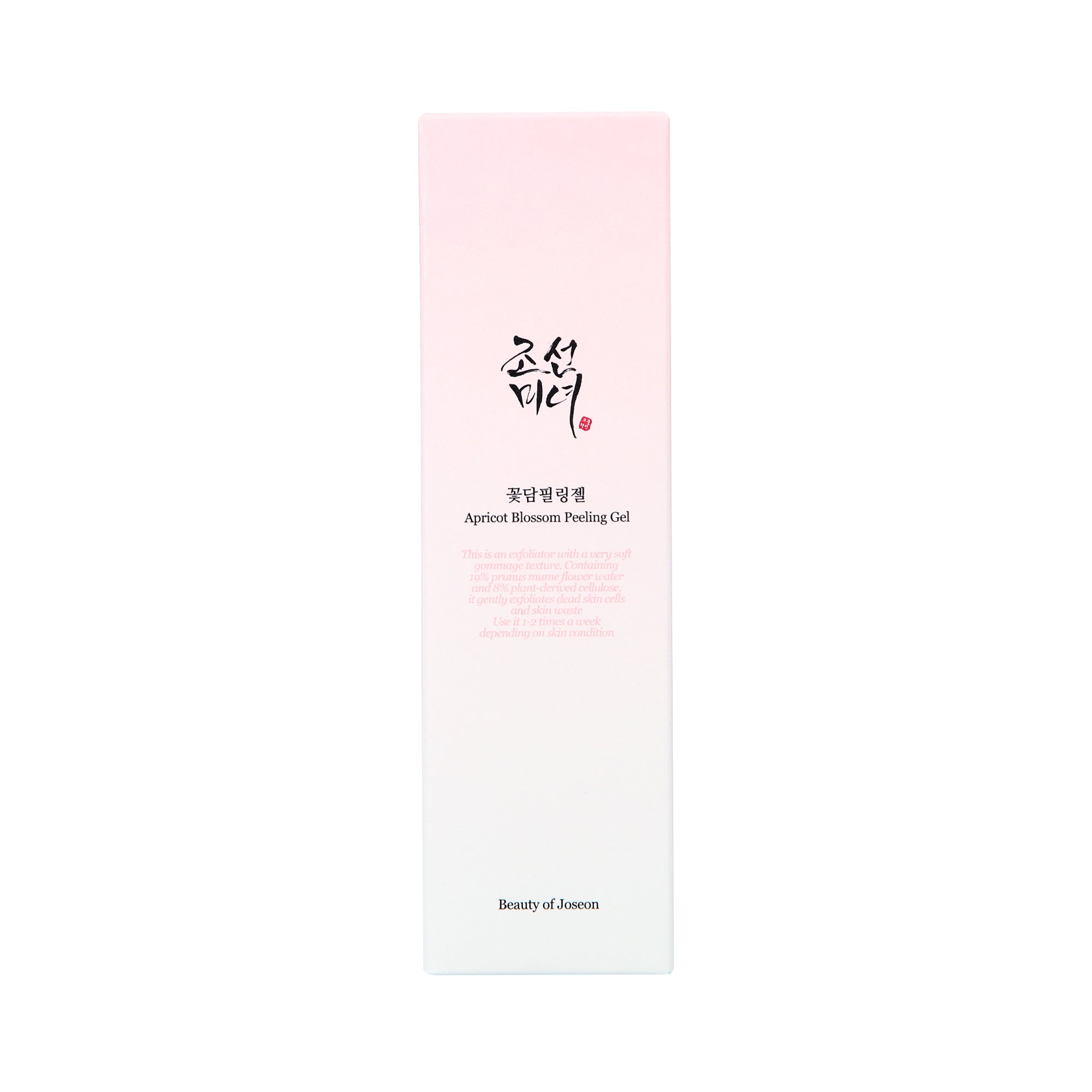 BEAUTY OF JOSEON APRICOT BLOSSOM PEELING Feuchtigkeitsspendendes Peeling-Gel 100 ml