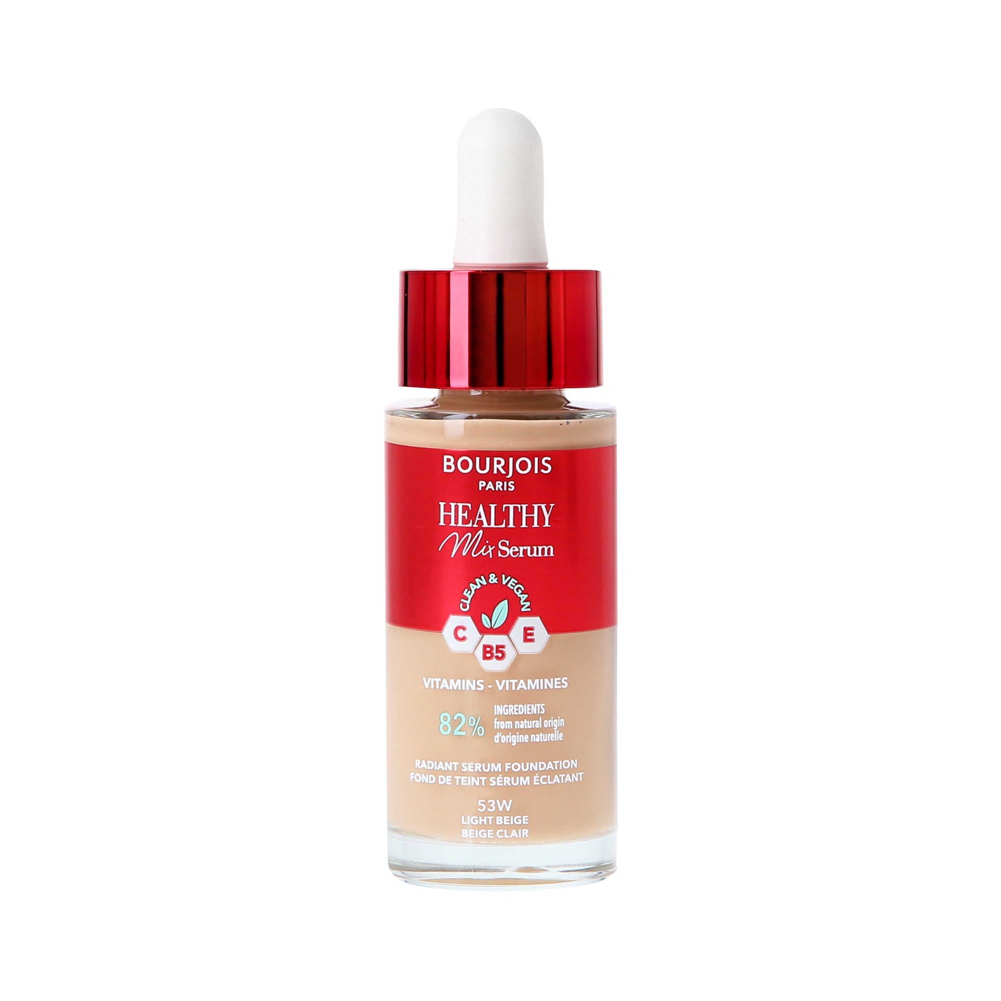 BOURJOIS HEALTHY MIX SERUM Podkład - serum z witaminami 53 Light Beige 30 ml