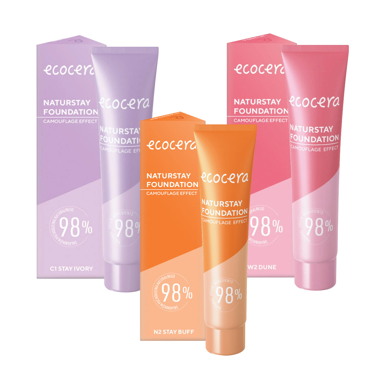 ECOCERA NATURSTAY Fond de teint naturel 30 ml