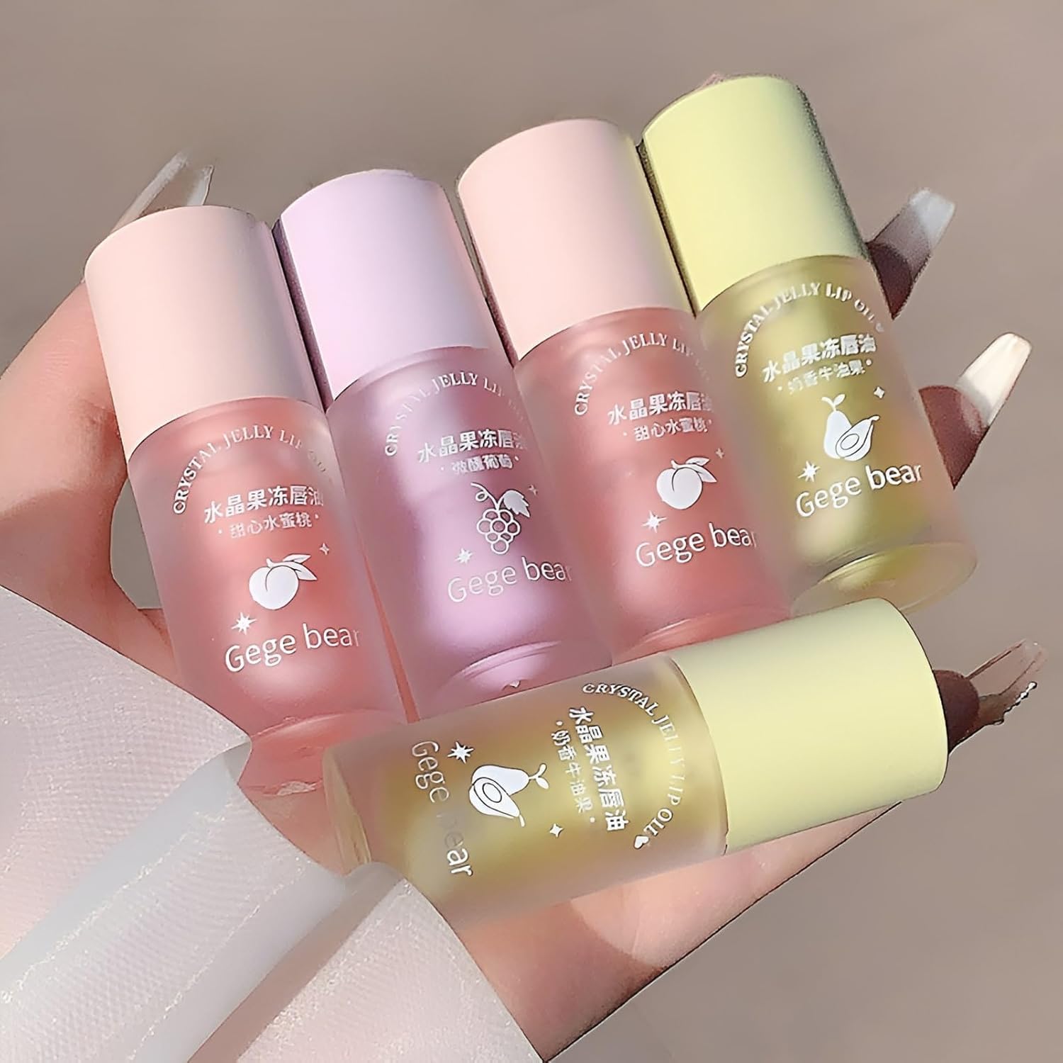 GEGE BEAR CRYSTAL JELLY LIP Huile à lèvres 4 g