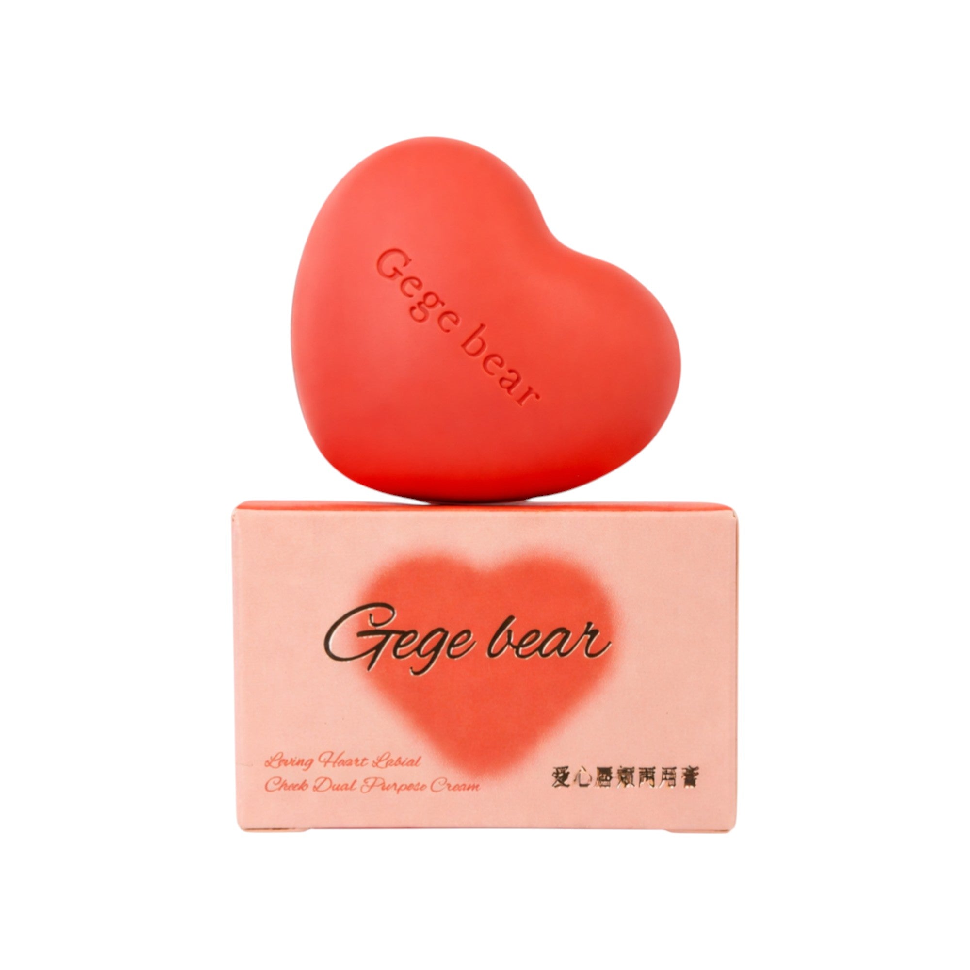 GEGE BEAR LOVING HEART CHEEK CREAM Tinta cremosa per labbra e guance 6 g #3