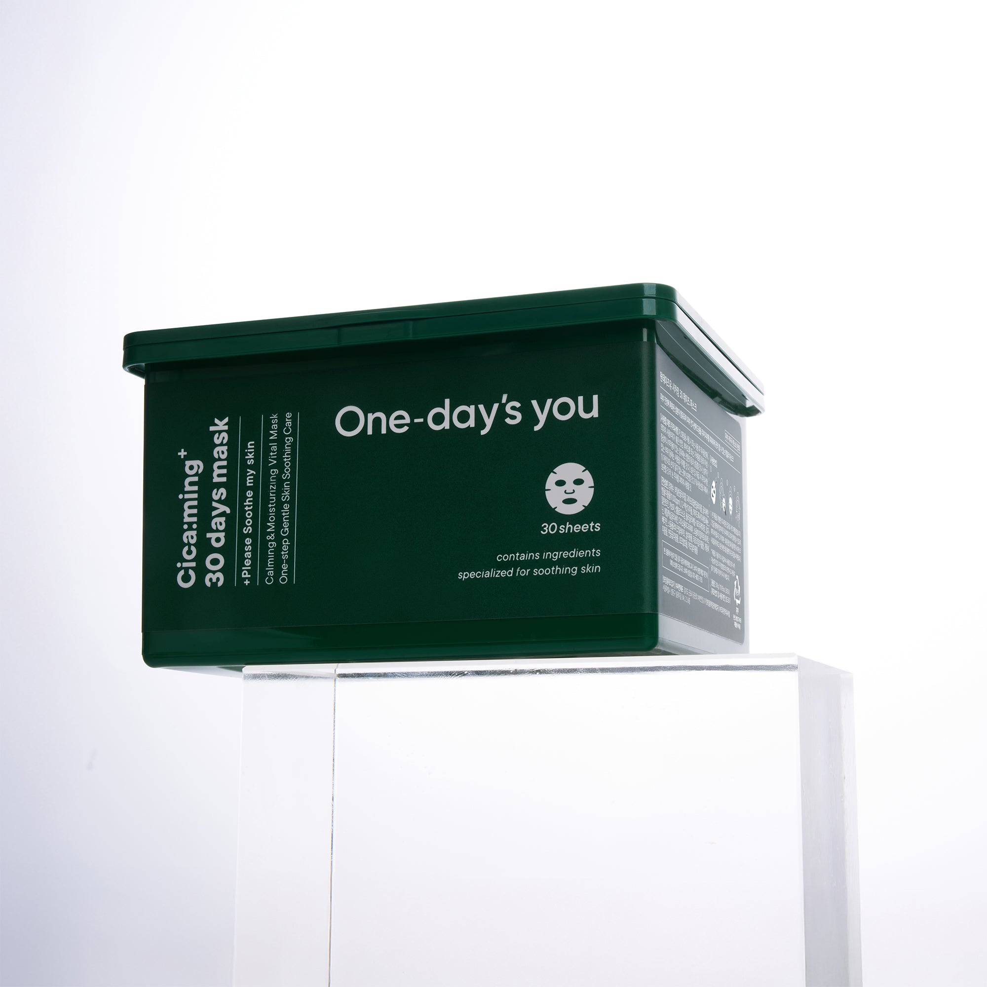 ONE-DAY’S YOU CICA:MING 30 JOURS Masques en tissu apaisants 310 ml (30 pièces) #5