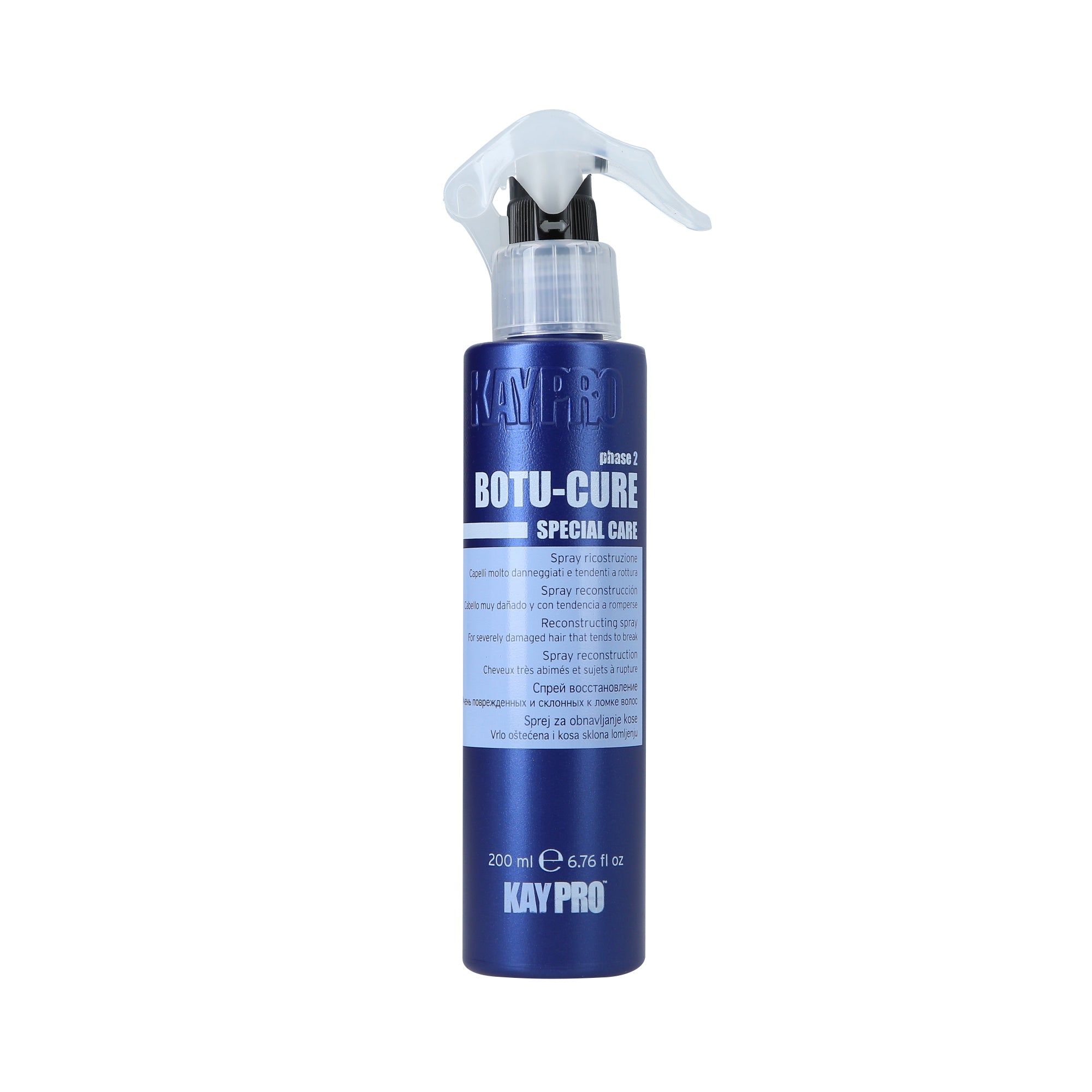 KAYPRO BOTU-CURE PHASE 2 Regenerierendes Spray mit Pflanzenpeptiden für geschädigtes Haar 200 ml