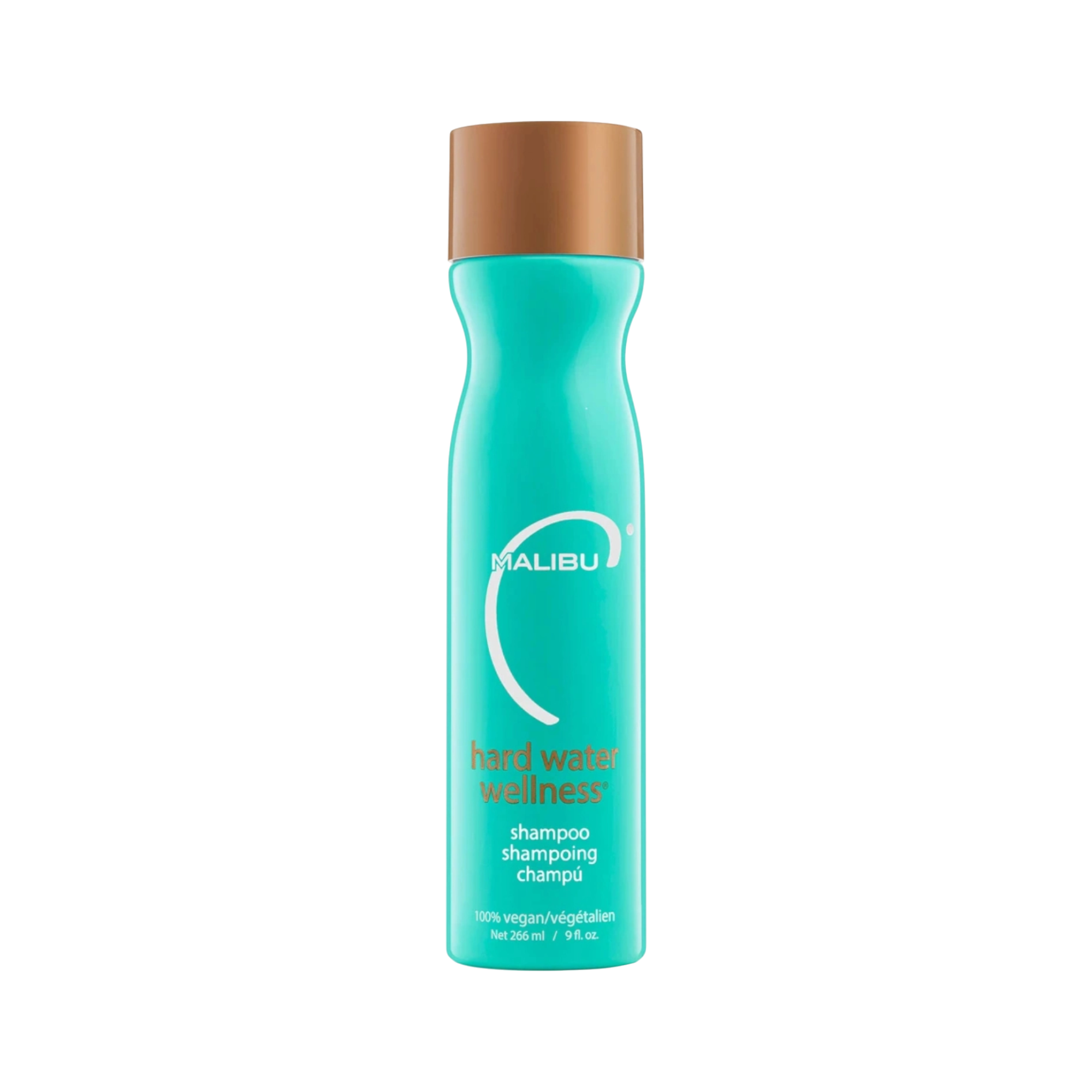 MALIBU C HARD WATER WELLNESS Chelatbildendes Shampoo, das harte Wasserablagerungen entfernt, 266 ml