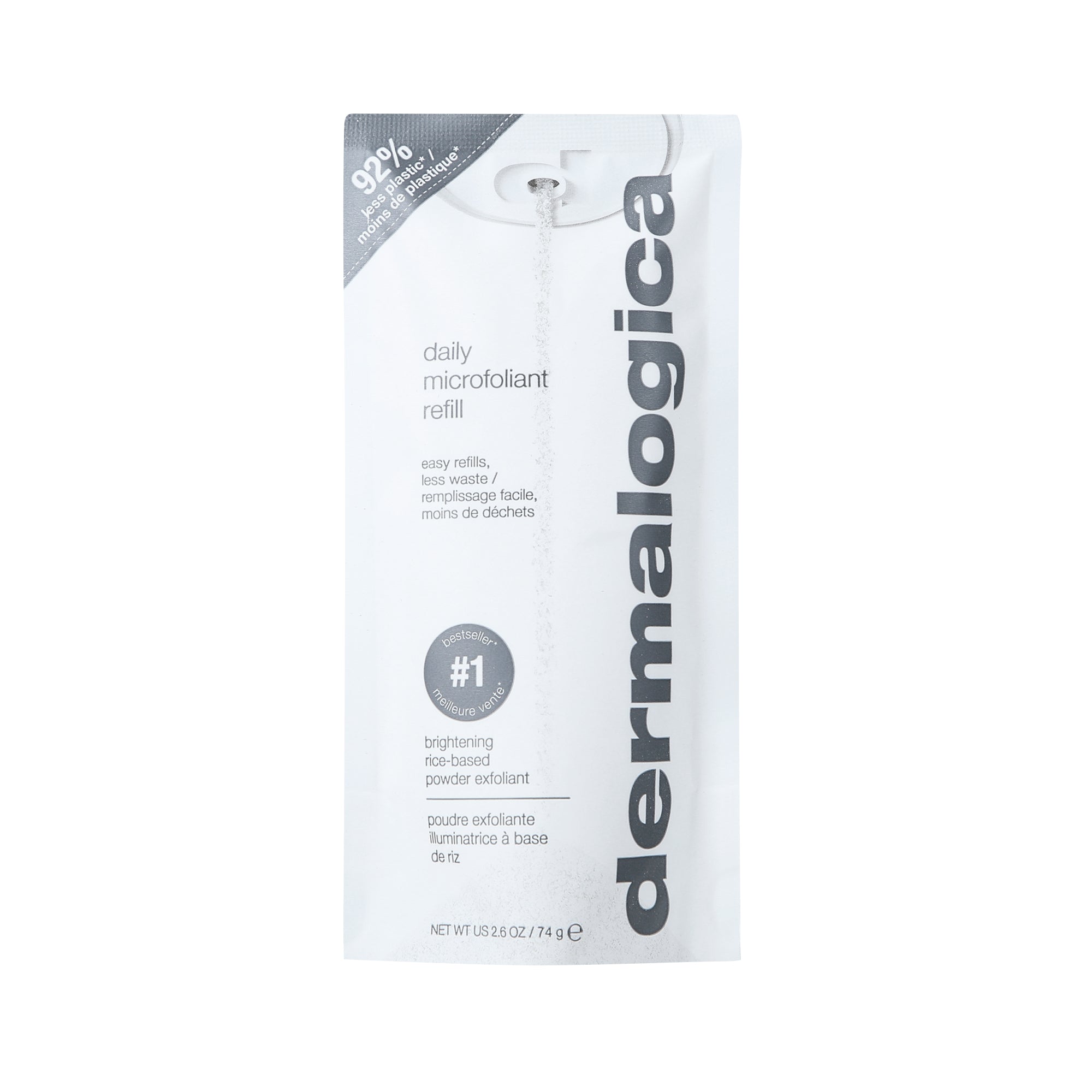 DERMALOGICA DAILY MICROFOLIANT REFILL Besonders sanftes Peeling-Pulver Nachfüllpackung 75 g
