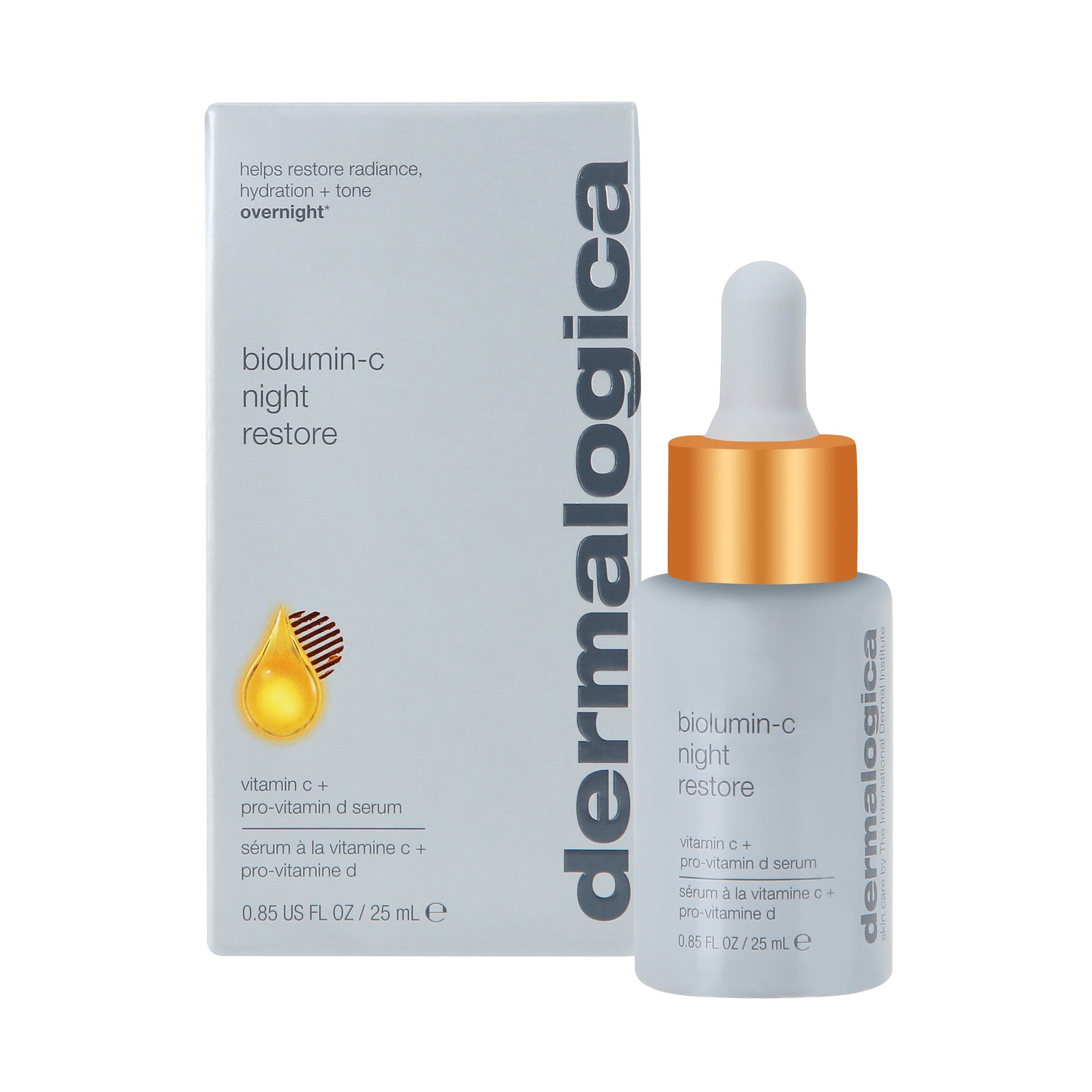 DERMALOGICA BIOLUMIN-C NACHTSERUM Nachtserum mit ultrastabiler Form von Vitamin C 25 ml