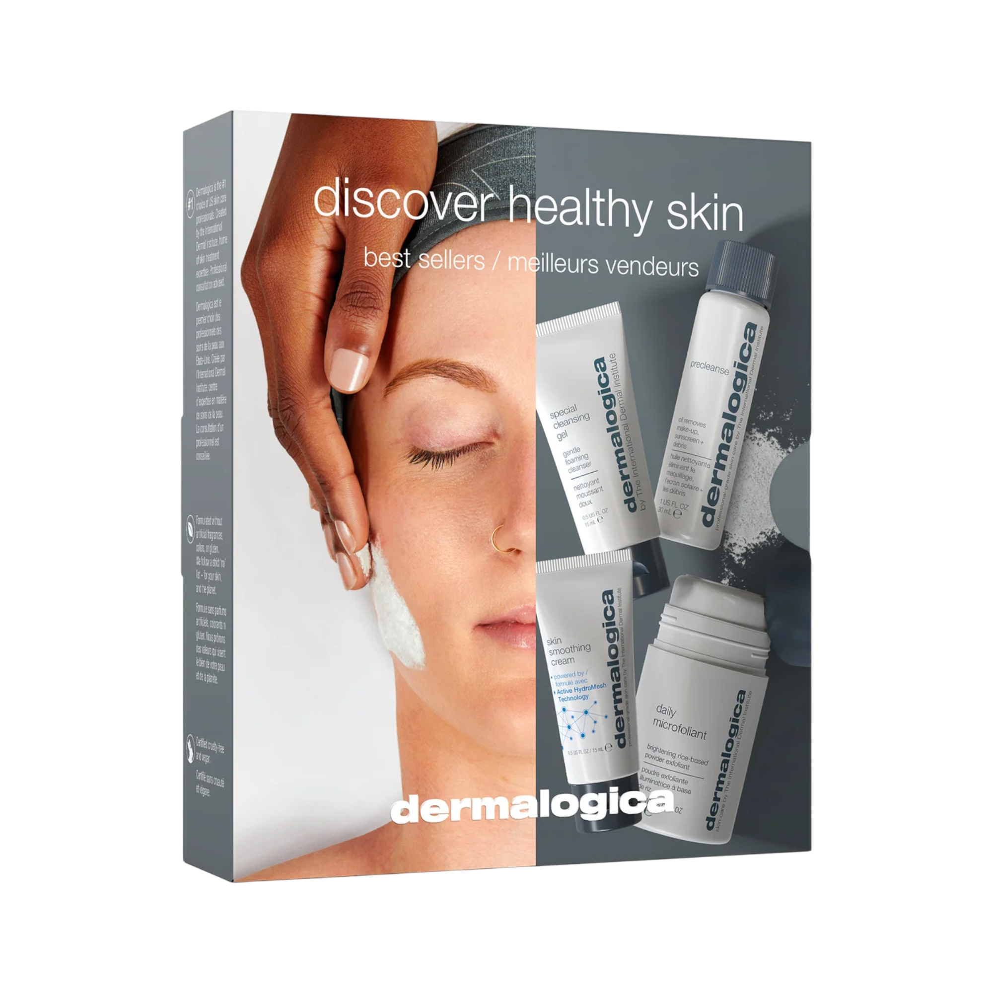 DERMALOGICA DISCOVER HEALTH SKIN KIT Set zur Reinigung, zum Peeling und zur Befeuchtung der Haut