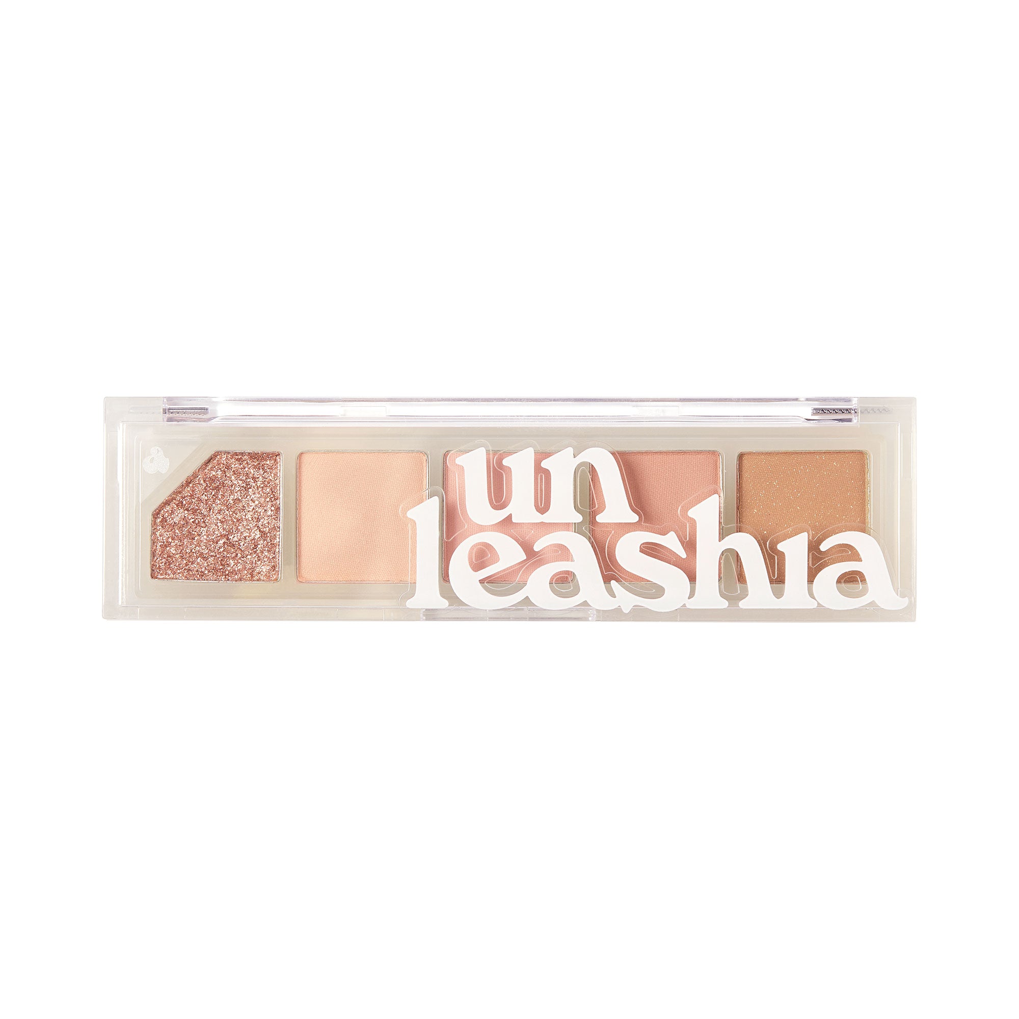 UNLEASHIA MOOD SHOWER Lidschatten- und Highlighter-Palette Nr. 2 Rose Shower 4 g