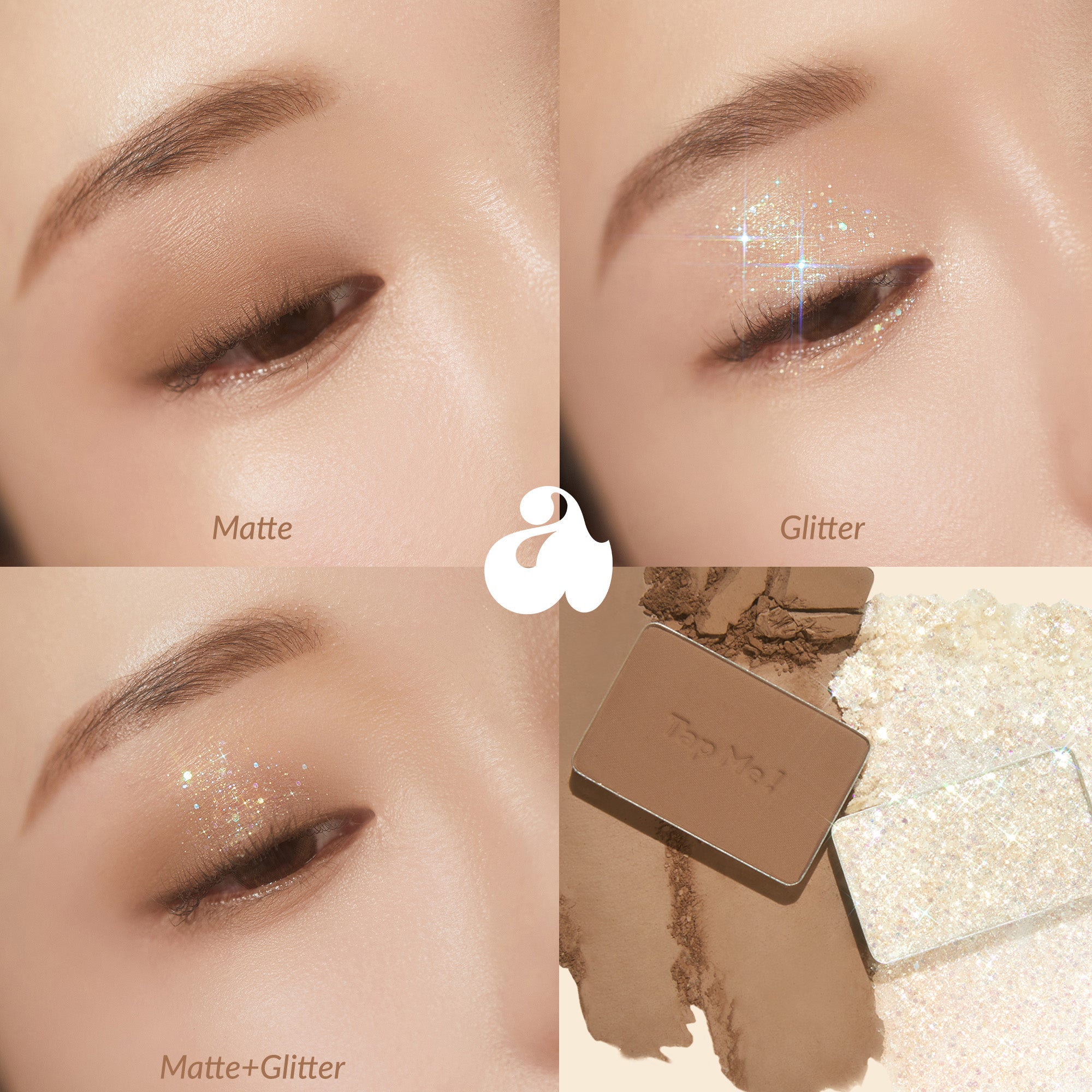 UNLEASHIA TAP ME DUO Lidschattenpalette Nr. 3 Rub-a-Dub 8,4 g #2