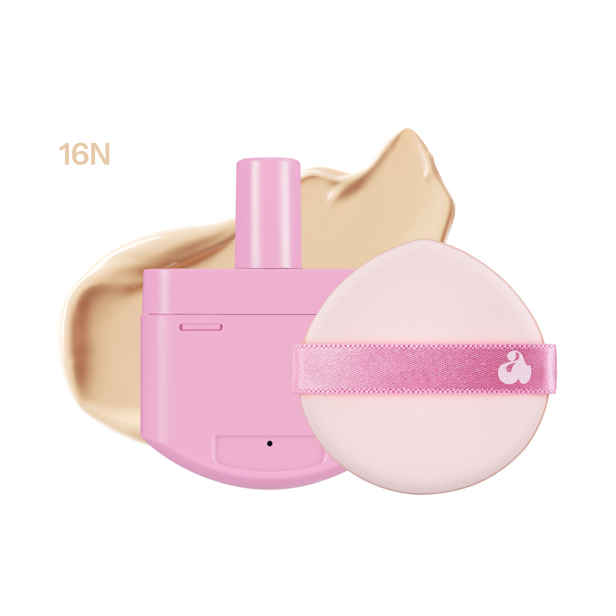 UNLEASHIA DON’T TOUCH GLASS PINK CUSHION Fond de teint coussin illuminateur au fini naturel SPF50+ PA++++ 15 g