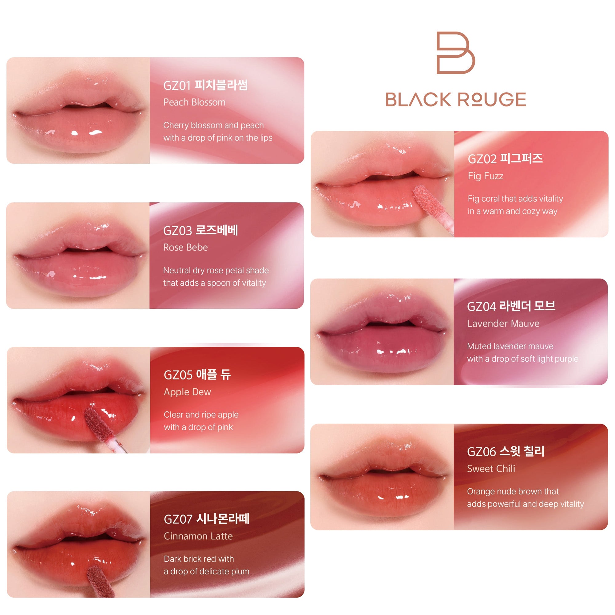 BLACK ROUGE CHEWY LIP GLAZE Lipgloss 3,5 g