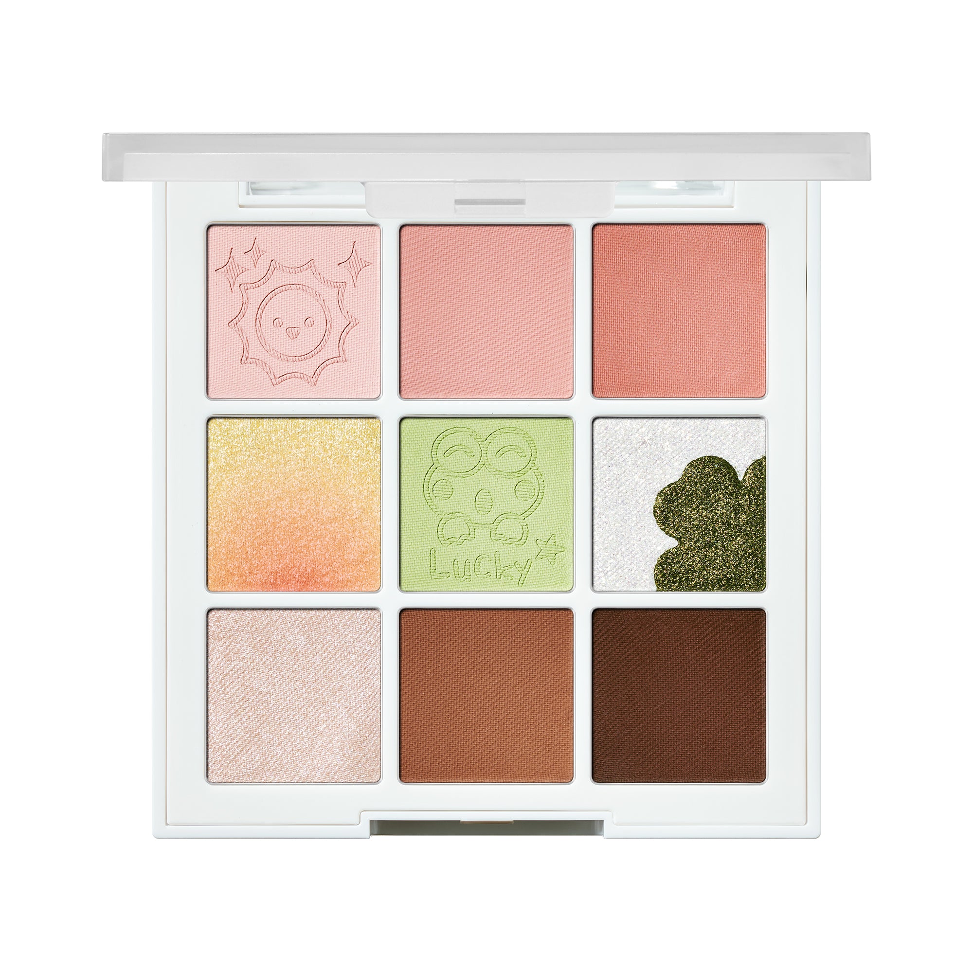 BLACK ROUGE COLORDATION MOOD PALETTE Palette d'ombres à paupières professionnelle Spring Sunshine 8g