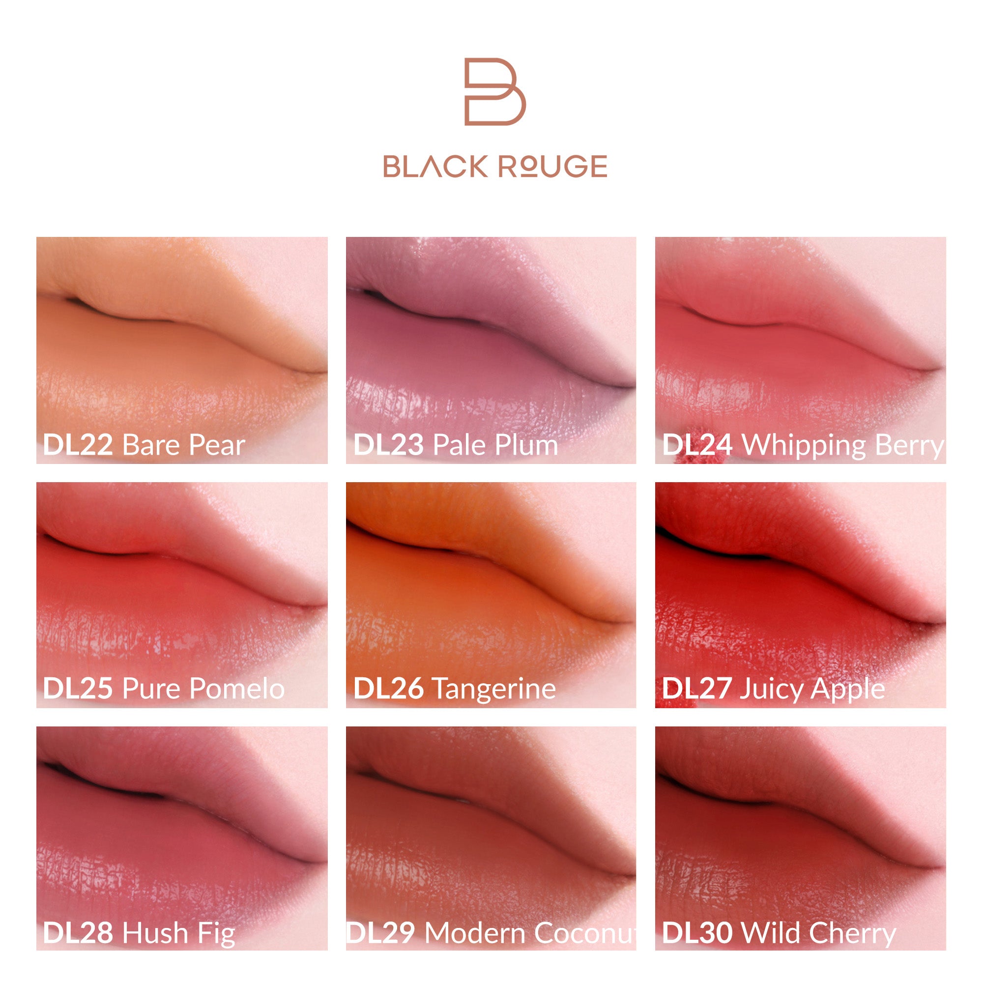 BLACK ROUGE DOUBLE LAYER SWEET TANGERINE Over Velvet Samtiger Lippen-Tint mit doppelter Formel 4,1 g #2