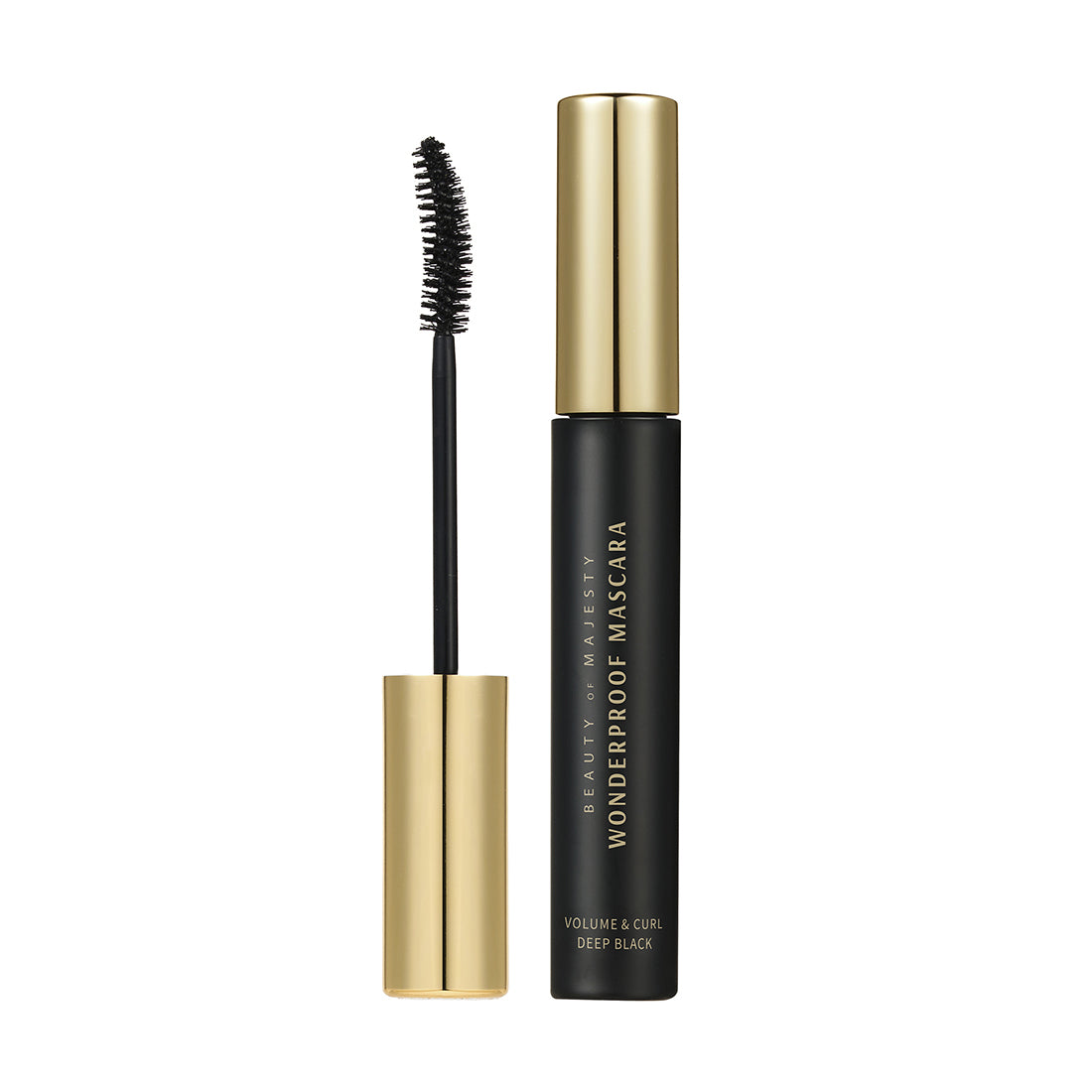 B.O.M. WONDERPROOF MASCARA VOLUME & CURL Wasserfeste Mascara, verdichtet und formt die Wimpern 8 g