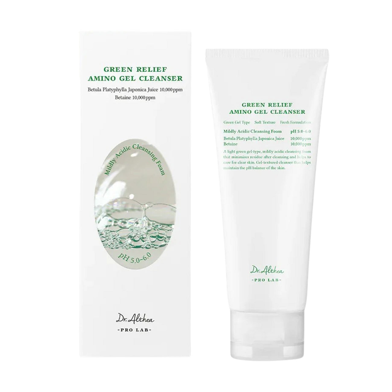 DR. ALTHEA GREEN RELIEF AMINO Sanftes Gesichtsreinigungsgel 100 ml