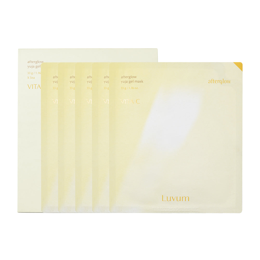LUVUM AFTERGLOW YUJA GEL-MASKENBOX