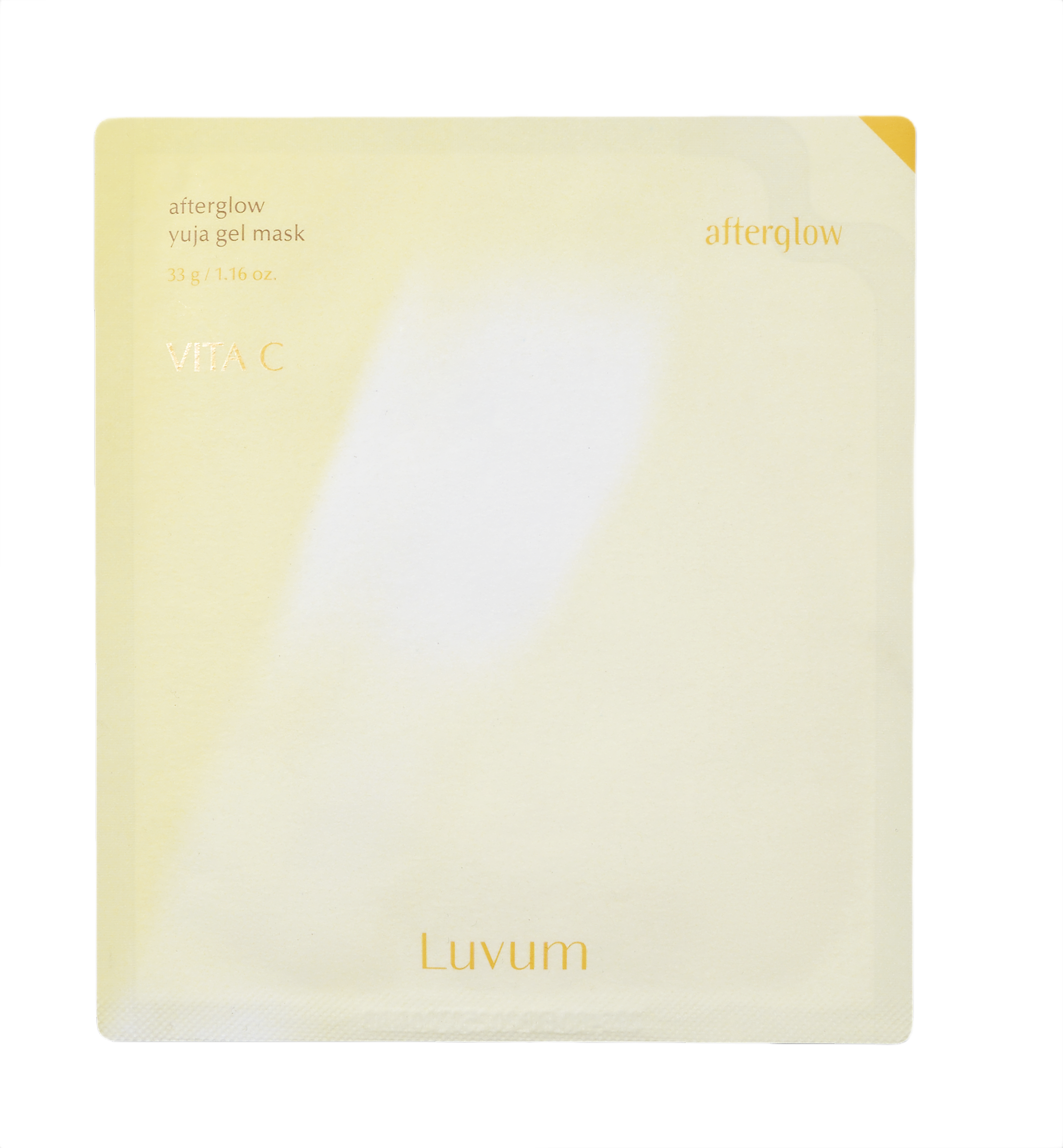 LUVUM AFTERGLOW YUJA GEL-MASKE