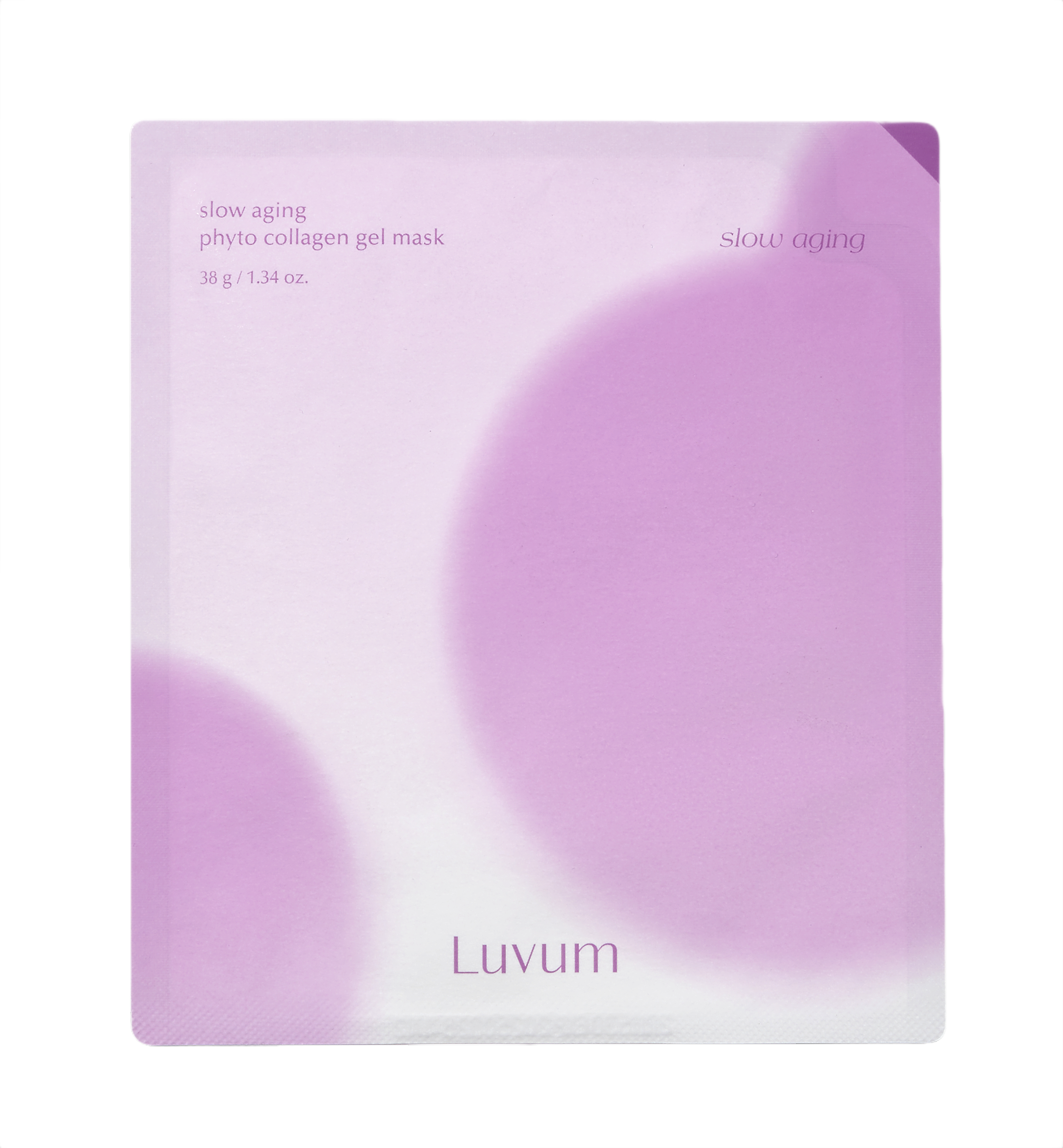 LUVUM SLOW ALTERUNG PHYTO-KOLLAGEN-GEL-MASKE
