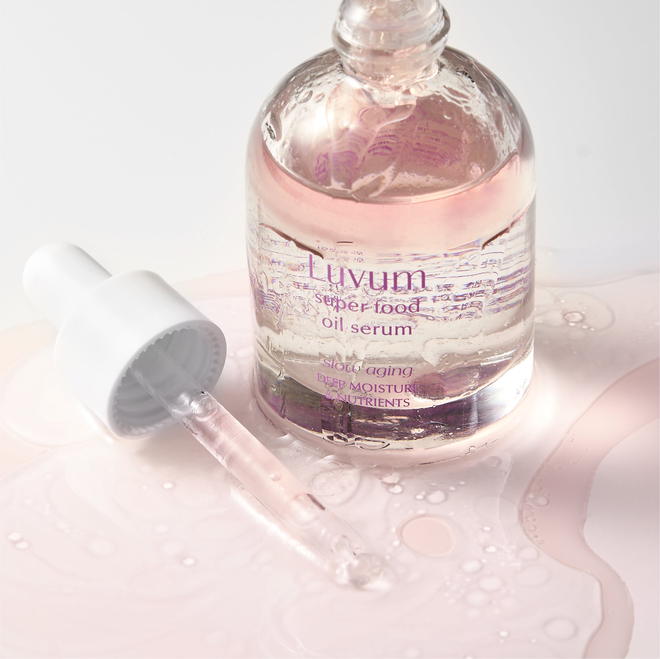 LUVUM SÉRUM HUILE SUPER ALIMENTAIRE RALENTISSANT Sérum huileux biphasé aux peptides végétaux 30 ml #3