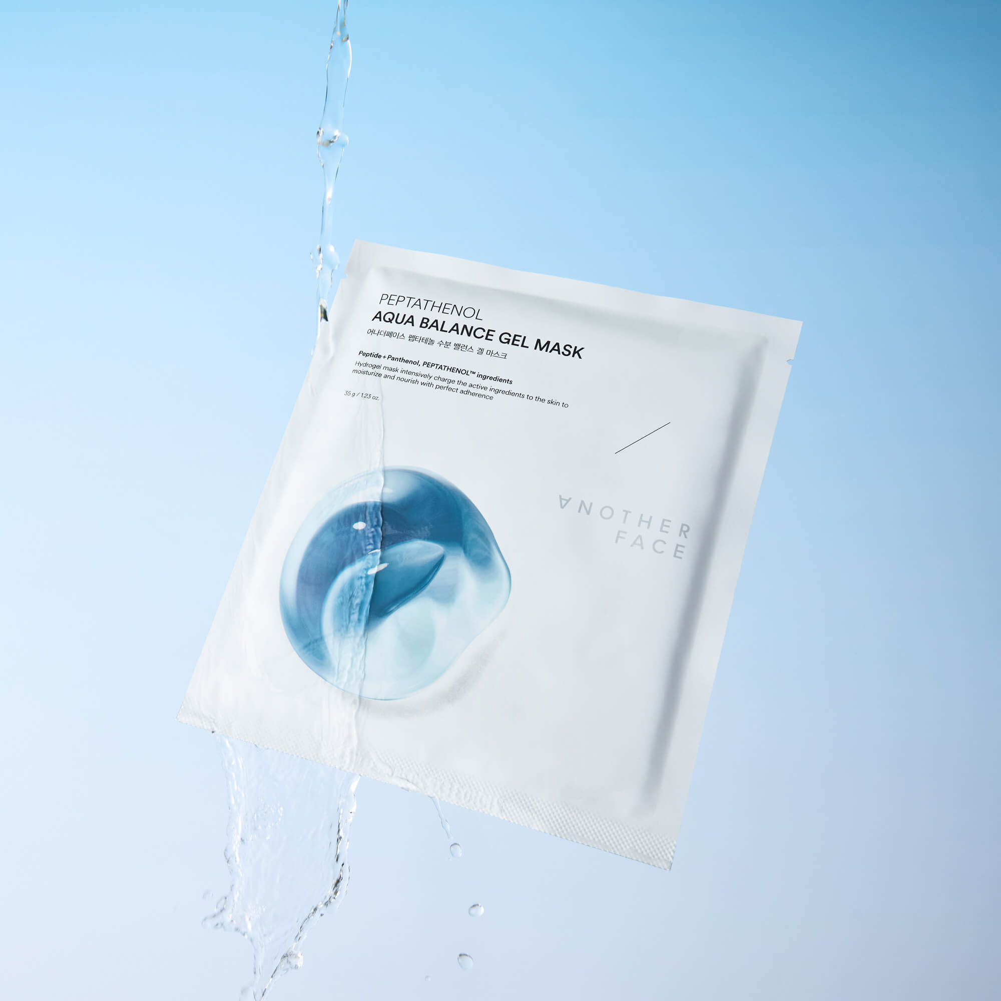 ANOTHER FACE PEPTATHENOL AQUA BALANCE GEL MASK Masque visage hydrogel hydratant intensément (4x35 g) #5