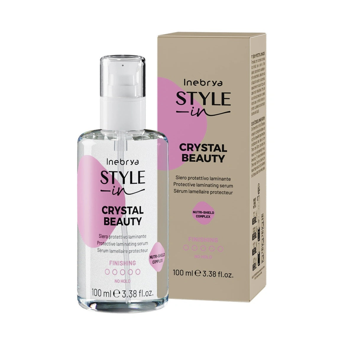 INEBRYA STYLE-IN CRYSTAL BEAUTY Glanzfluid für das Haar 100ml