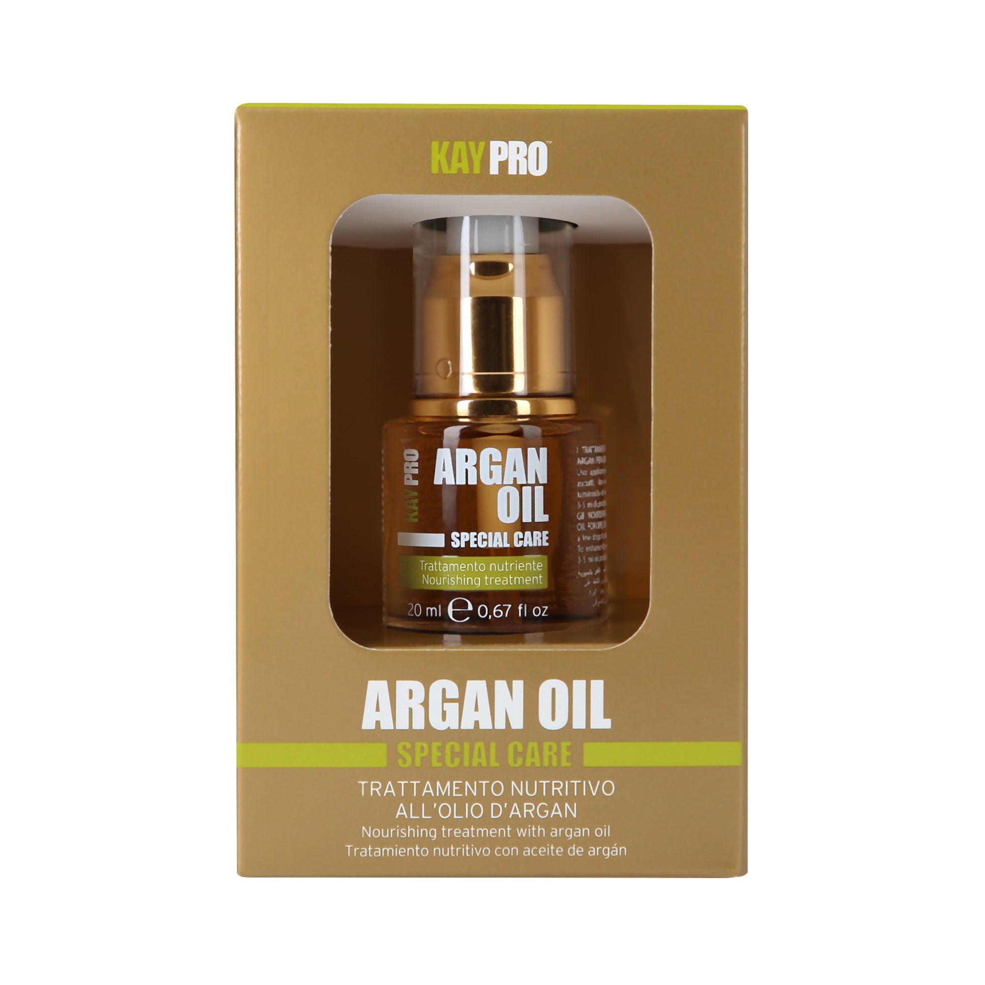 KAYPRO ARGAN OIL Odżywcza kuracja do włosów suchych i osłabionych 20 ml