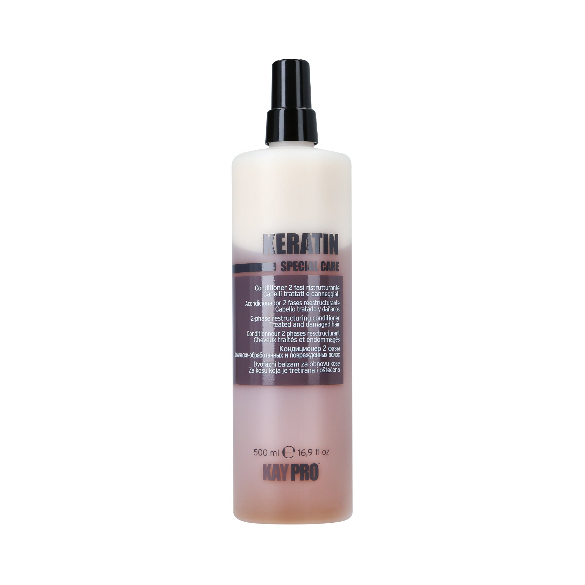 KAYPRO KERATIN Dwufazowa keratynowa odżywka do włosów 500 ml
