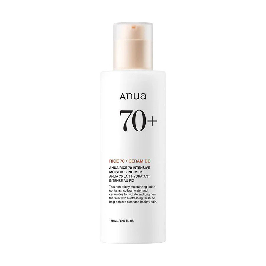 ANUA RICE 70 + CÉRAMIDE LAIT HYDRATANT INTENSIF Lait visage hydratant intense 150 ml