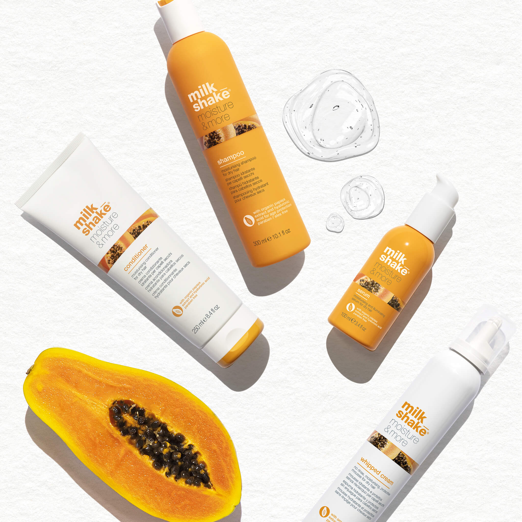 MILK SHAKE MOISTURE & MORE Feuchtigkeitsspendende Spülung für trockenes und strapaziertes Haar 50 ml #2