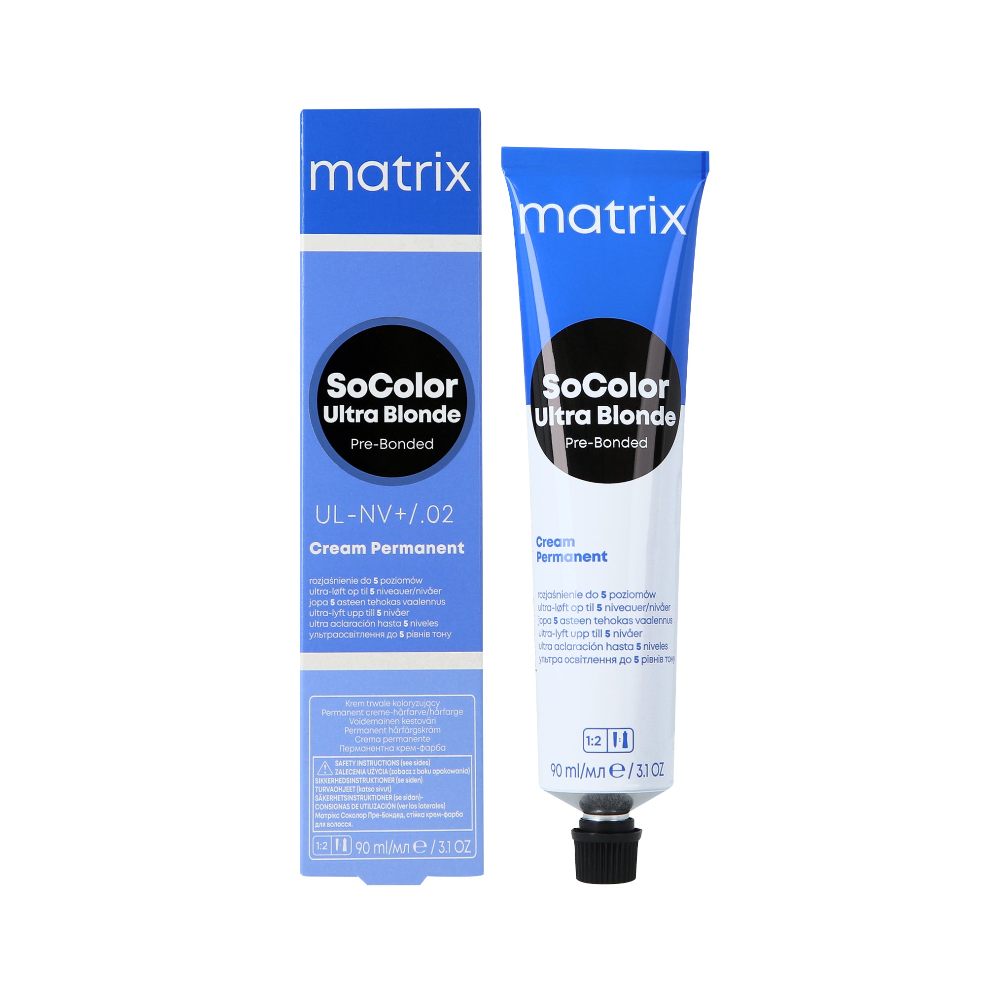 MATRIX SOCOLOR PRE-BONDED CREAM PERMANENT Trwała farba do włosów 90 ml #3