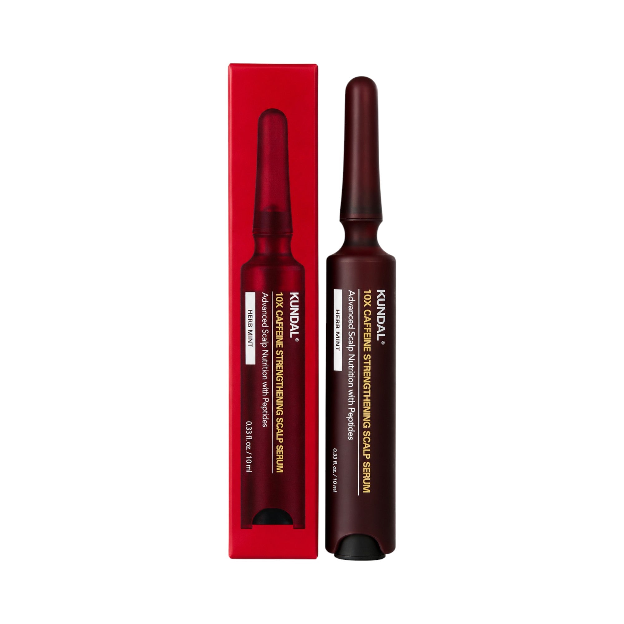 KUNDAL 10X CAFFEINE STRENGTHENING SCALP SERUM Stärkendes Serum mit Koffein für die Kopfhaut 10 ml