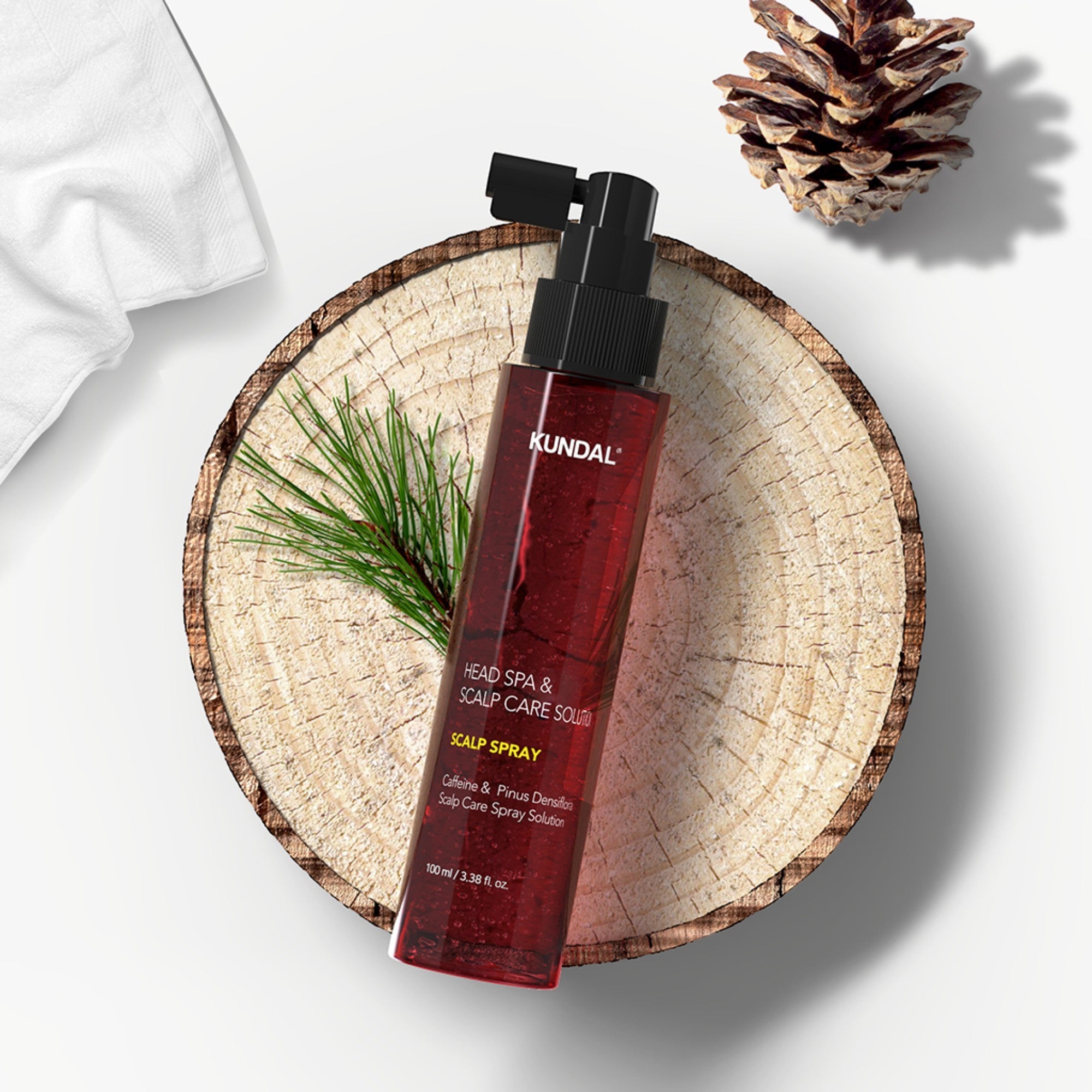 KUNDAL HEAD SPA & SCALP CARE TONIC Kräftigendes Tonikum mit Koffein für die Kopfhaut 100 ml #3
