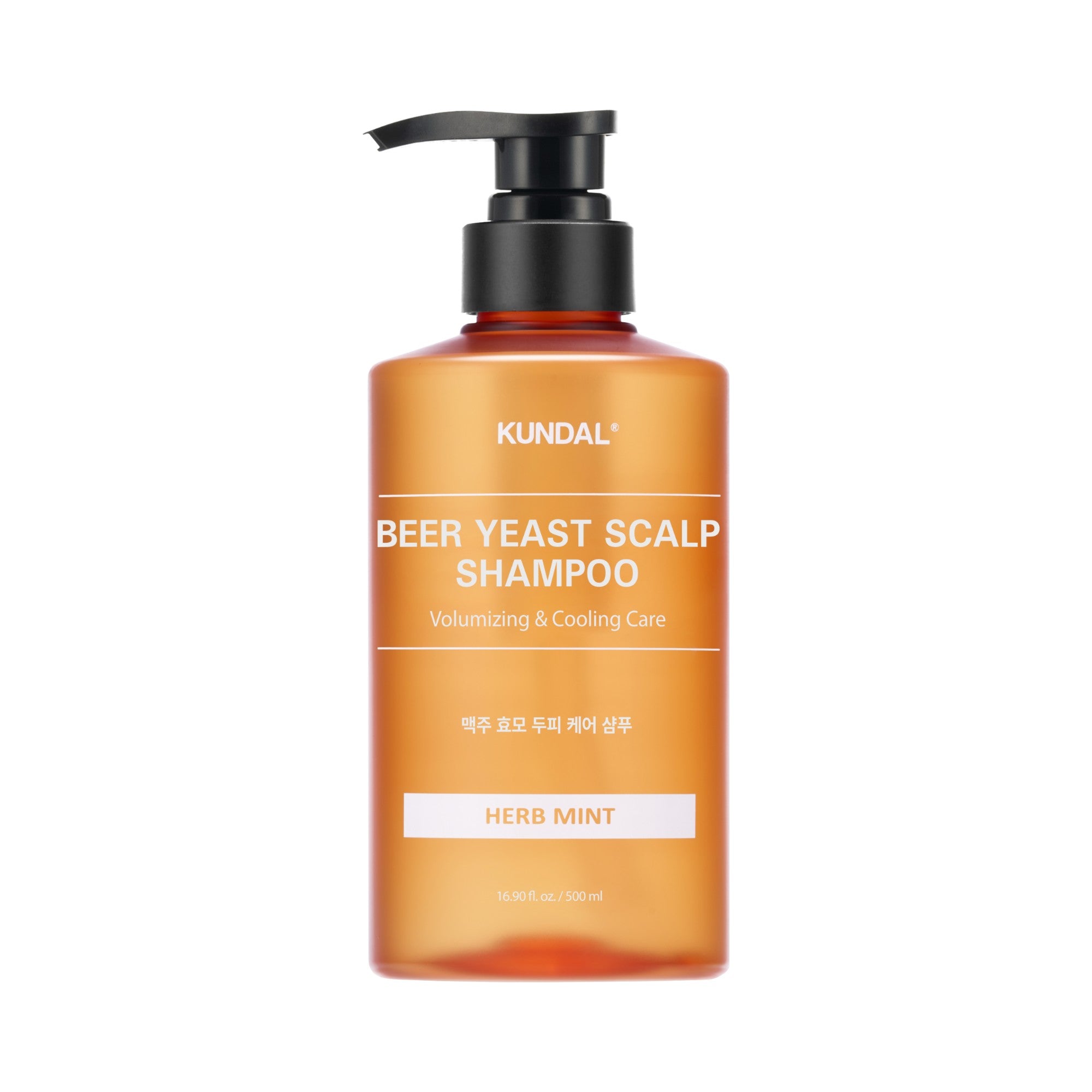 KUNDAL HAIR LOSS RELIEF Szampon z drożdżami jęczmiennymi ograniczający wypadanie włosów, Herb Mint 500 ml