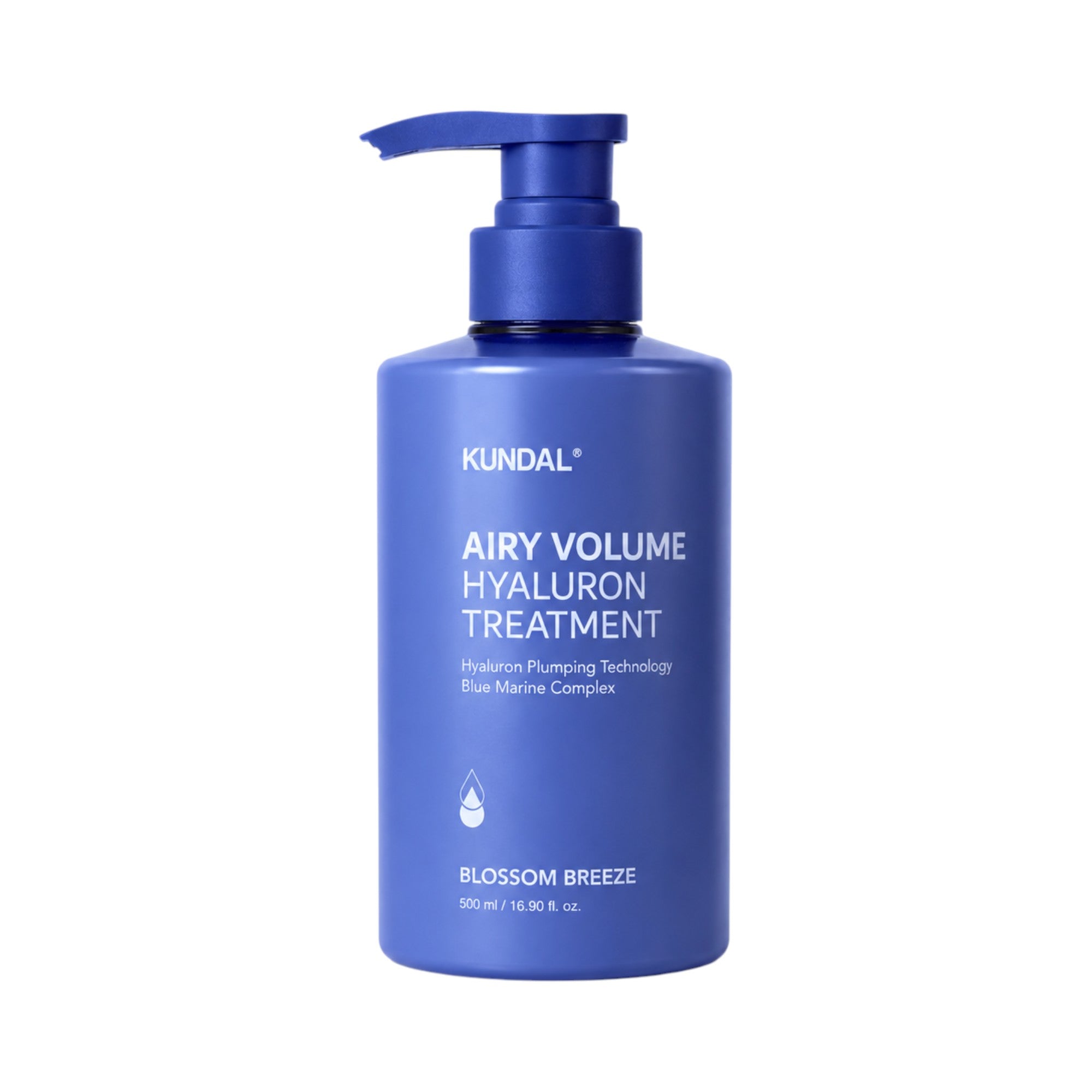 KUNDAL AIRY VOLUME HYALURON Feuchtigkeitsspendende Haarspülung, die das Volumen erhöht, Blossom Breeze 500 ml
