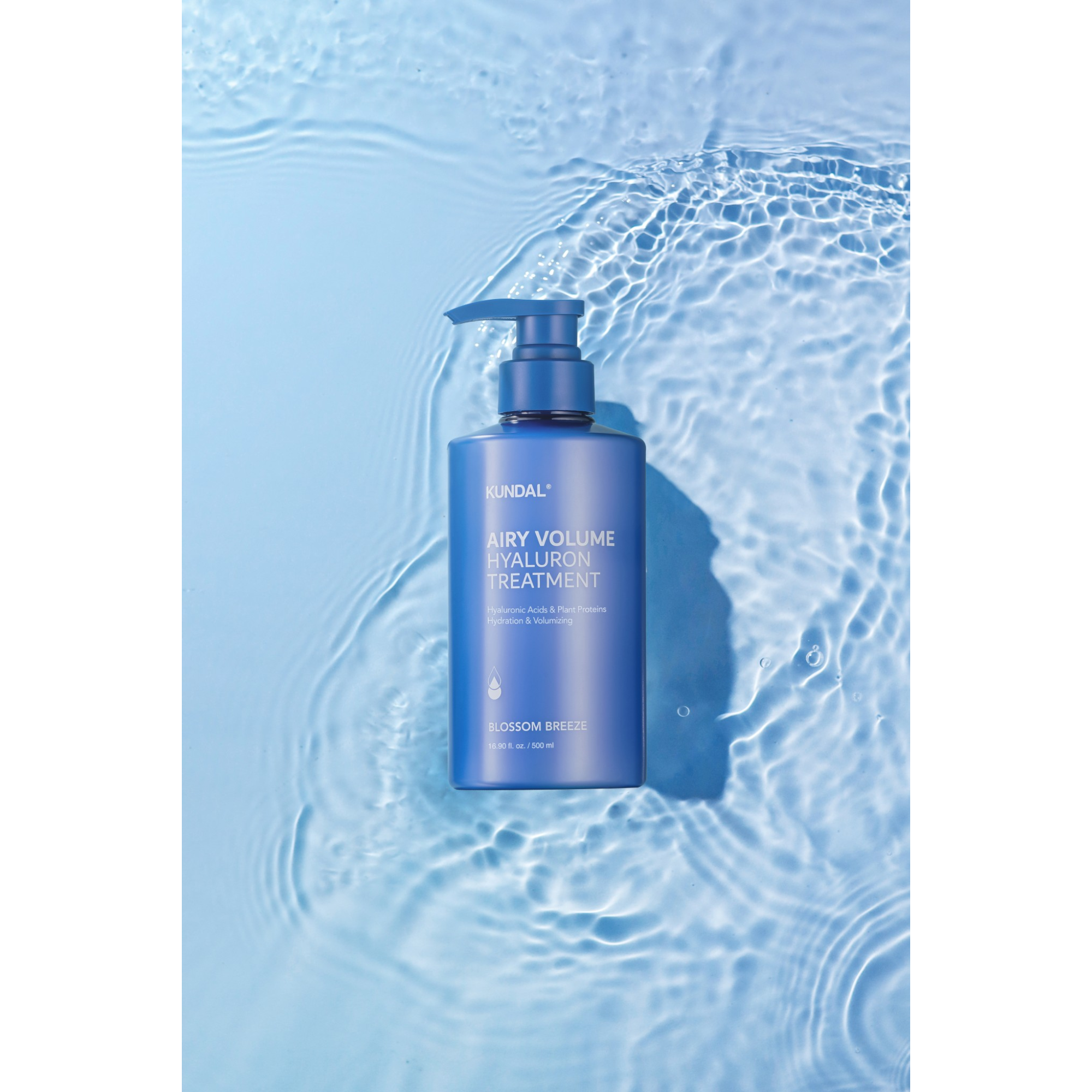 KUNDAL AIRY VOLUME HYALURON Feuchtigkeitsspendende Haarspülung, die das Volumen erhöht, Blossom Breeze 500 ml #3