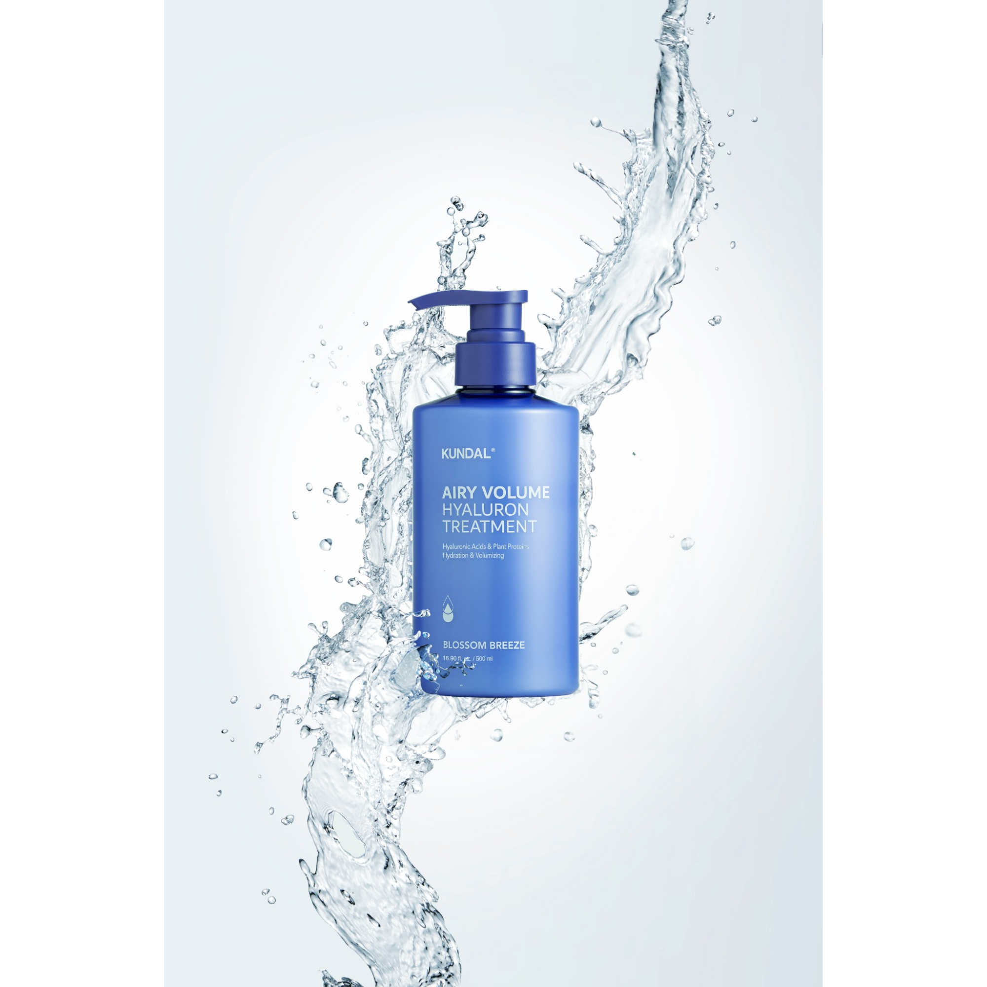 KUNDAL AIRY VOLUME HYALURON Feuchtigkeitsspendende Haarspülung, die das Volumen erhöht, Blossom Breeze 500 ml #2
