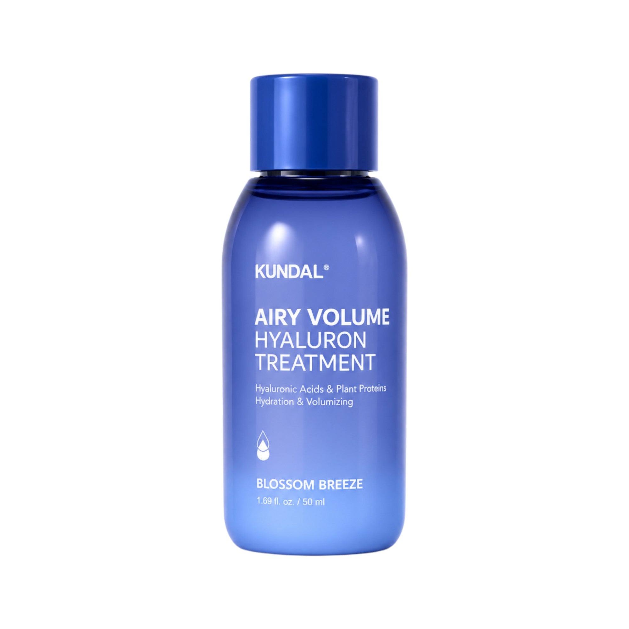 KUNDAL AIRY VOLUME HYALURON Feuchtigkeitsspendende Haarspülung, die das Volumen erhöht, Blossom Breeze 50 ml