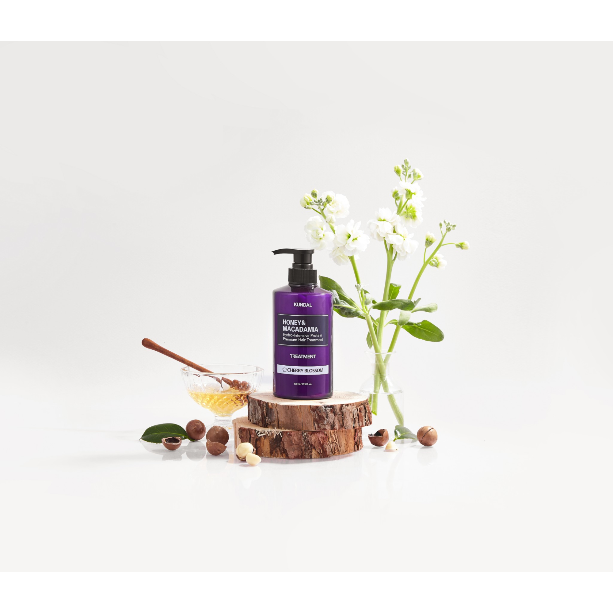 KUNDAL HONEY & MACADAMIA Intensiv feuchtigkeitsspendende Haarspülung Cherry Blossom 500 ml #2