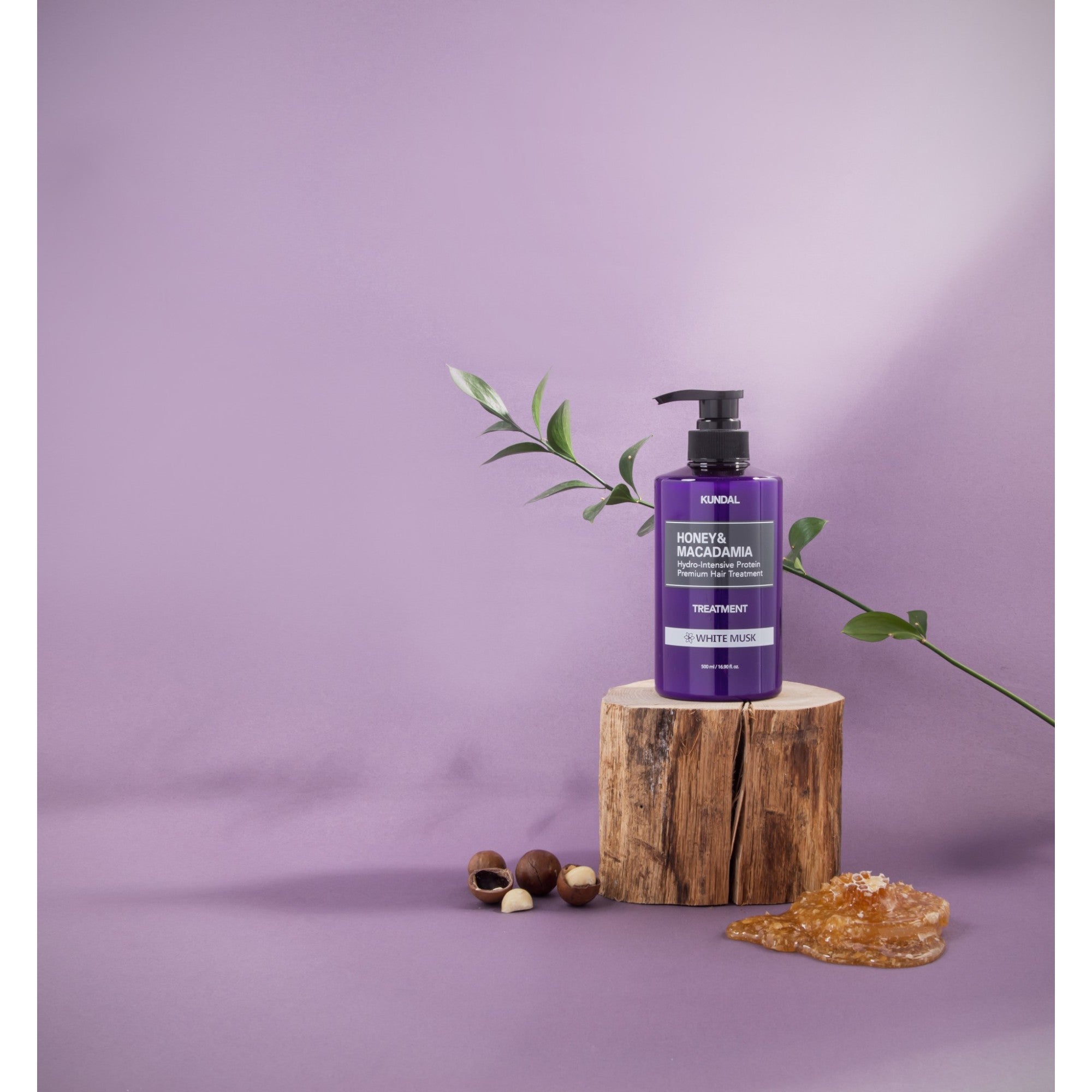 KUNDAL HONEY & MACADAMIA Intensiv feuchtigkeitsspendende Haarspülung White Musk 500 ml #4