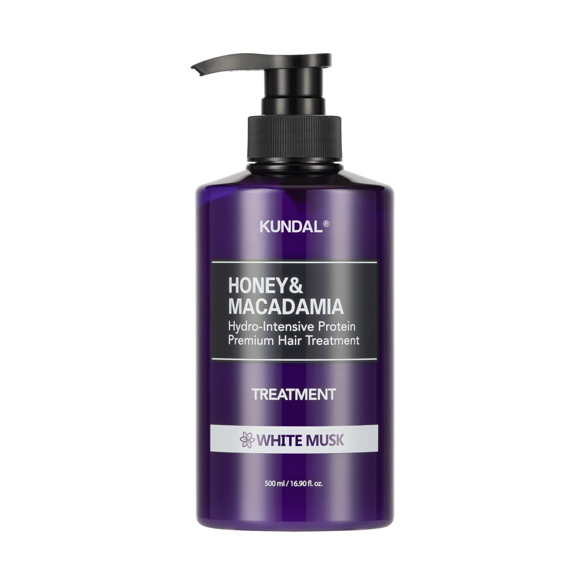 KUNDAL HONEY & MACADAMIA Intensiv feuchtigkeitsspendende Haarspülung White Musk 500 ml