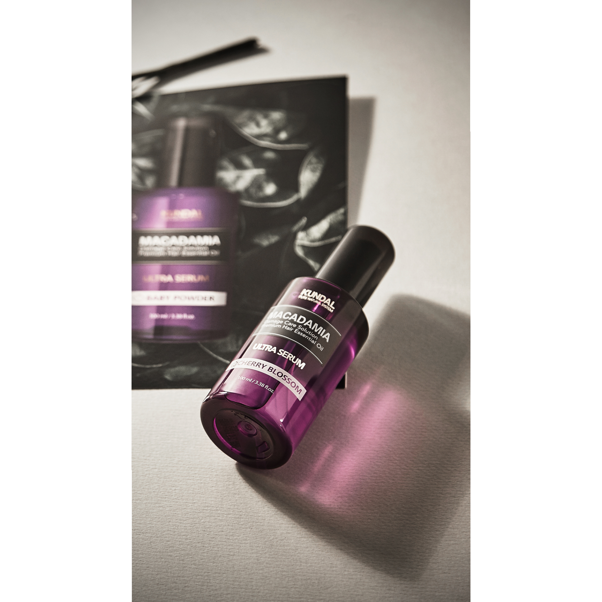 KUNDAL MACADAMIA ULTRA HAIR SERUM Intensiv regenerierendes Haarserum Kirschblüte 100 ml #3