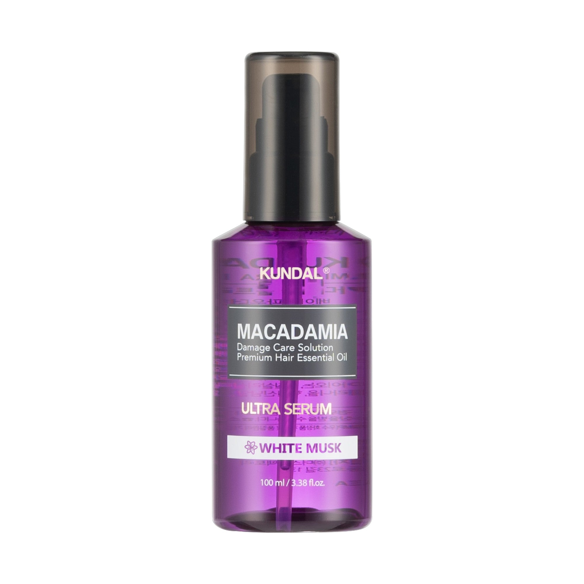 KUNDAL MACADAMIA ULTRA HAIR SERUM Intensiv regenerierendes Haarserum White Musk 100 ml