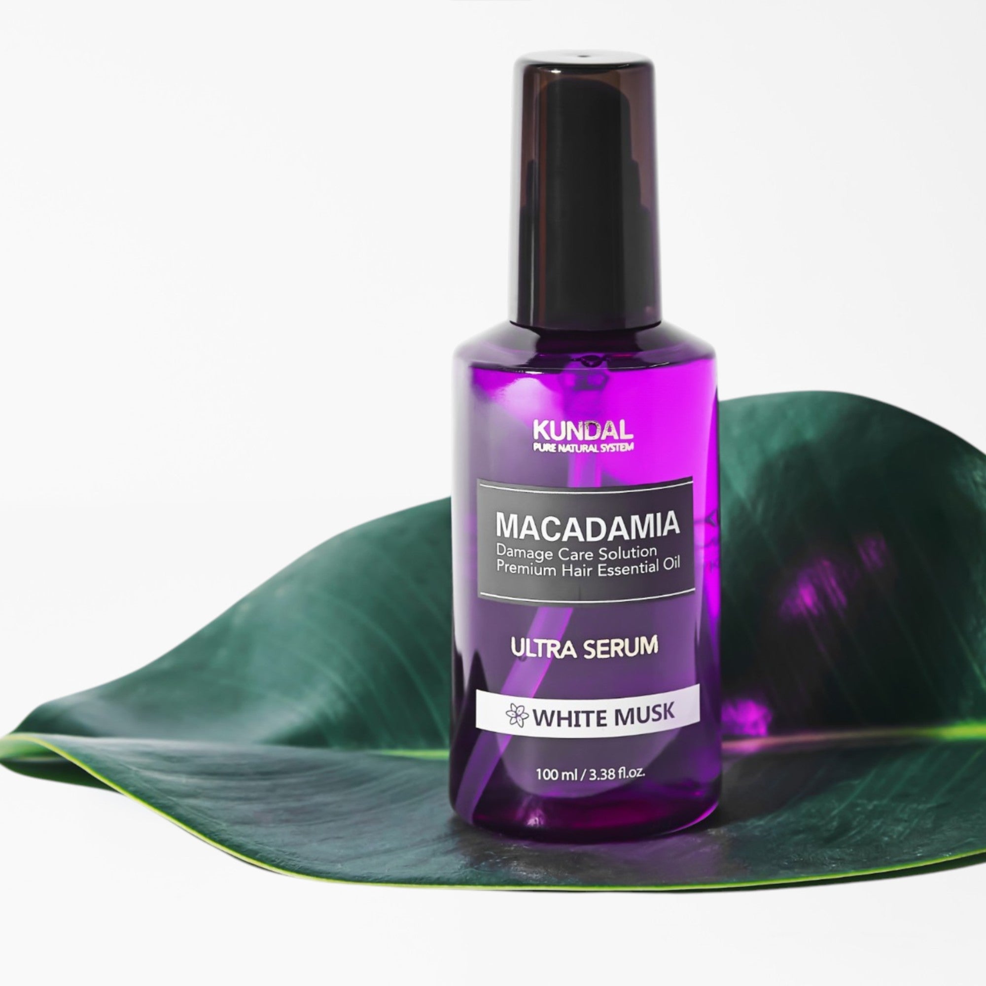 KUNDAL MACADAMIA ULTRA HAIR SERUM Intensiv regenerierendes Haarserum White Musk 100 ml #2
